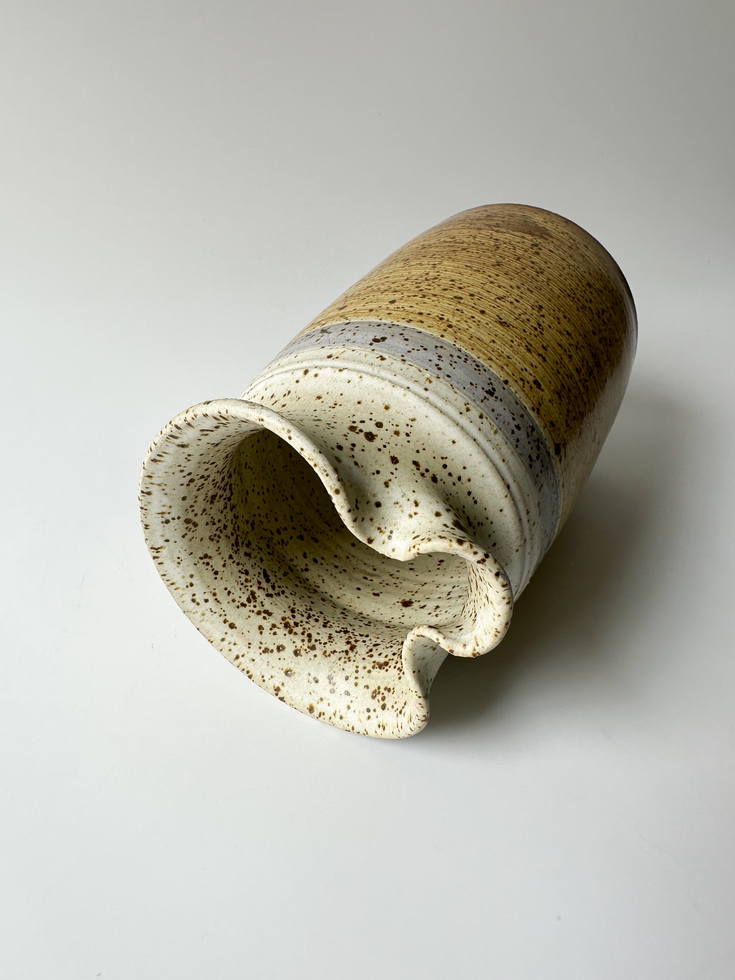 Artist Pottery Pitcher - Stamped