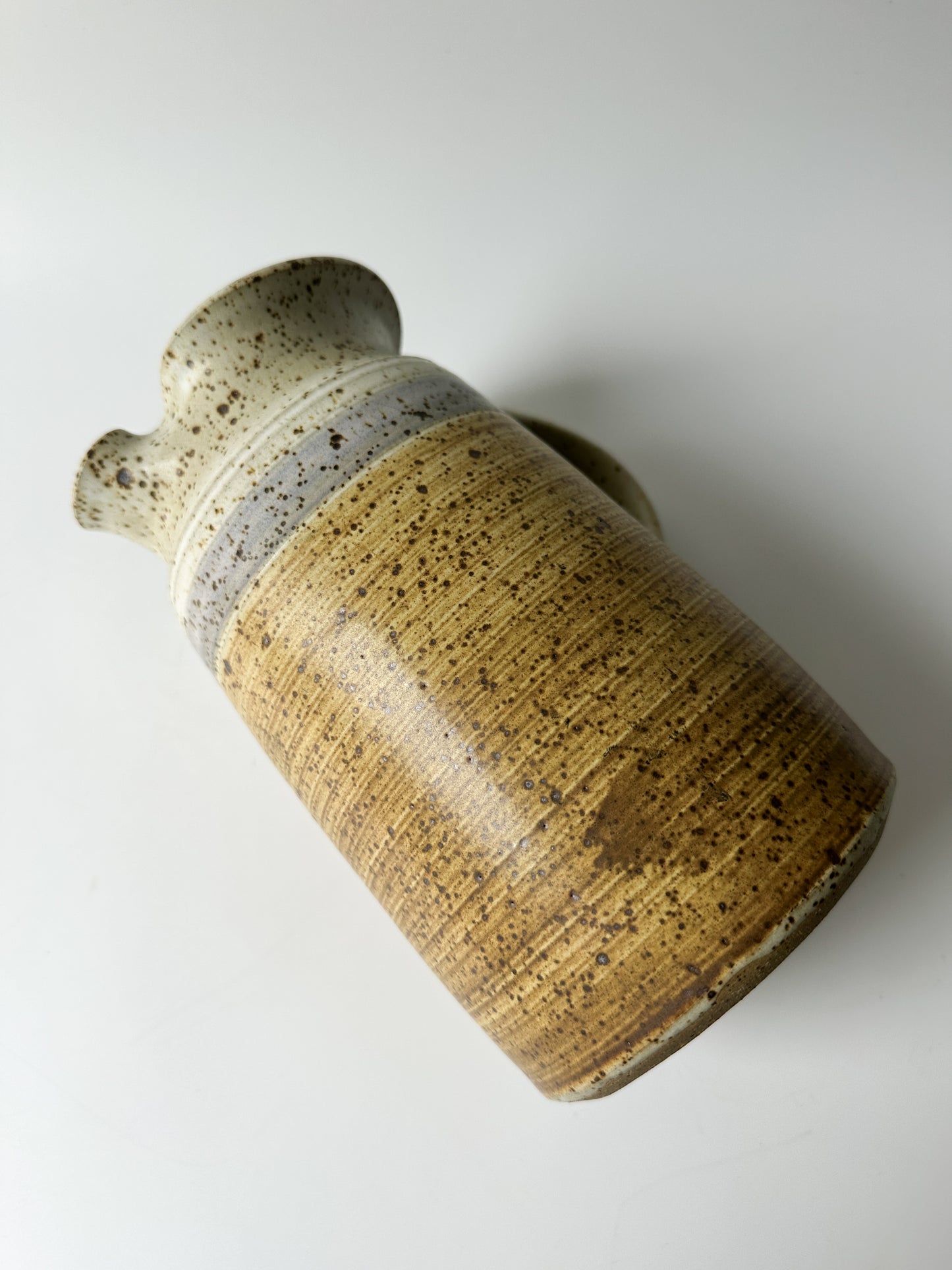Artist Pottery Pitcher - Stamped