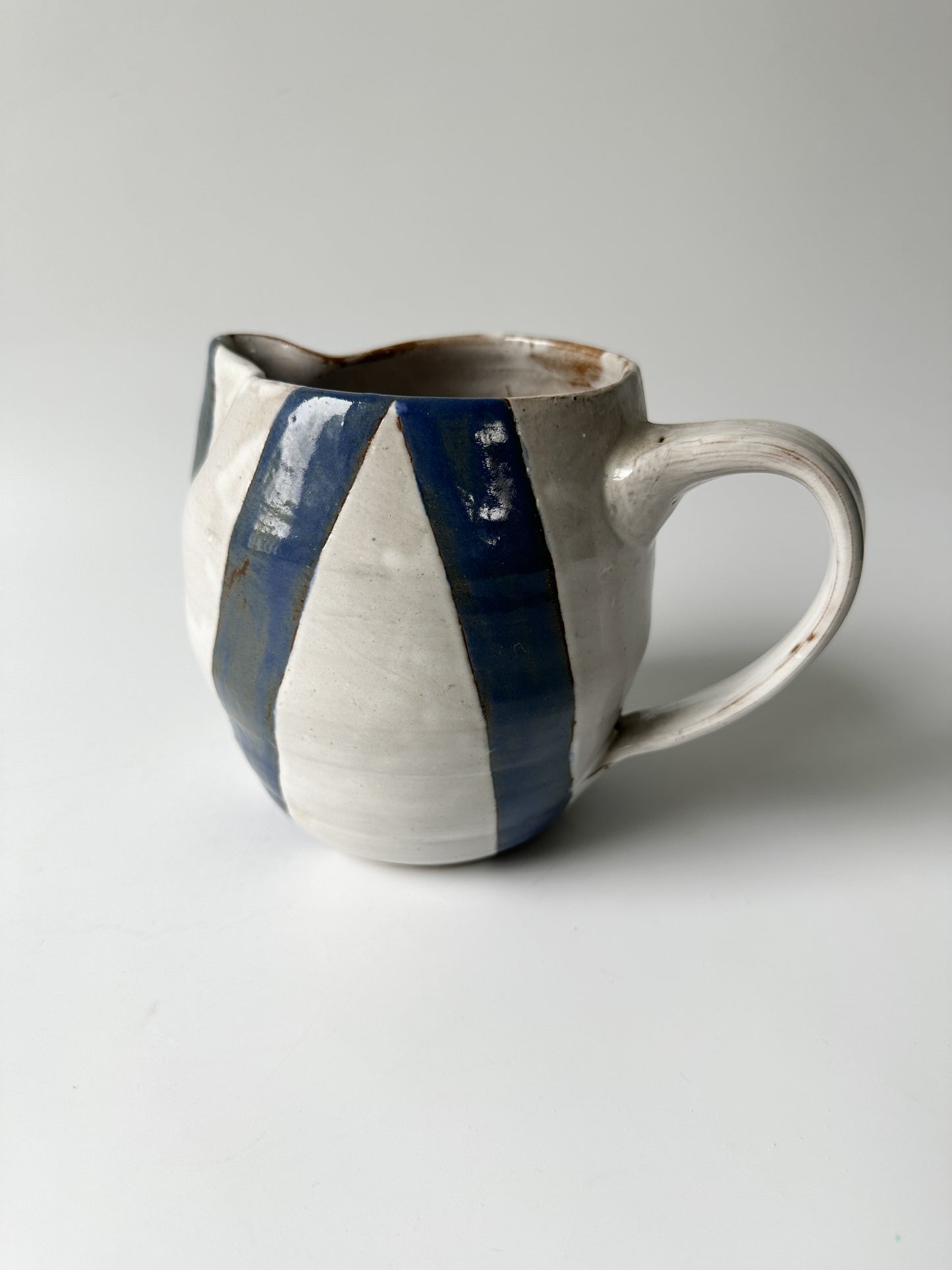 Small Studio Pottery Pitcher