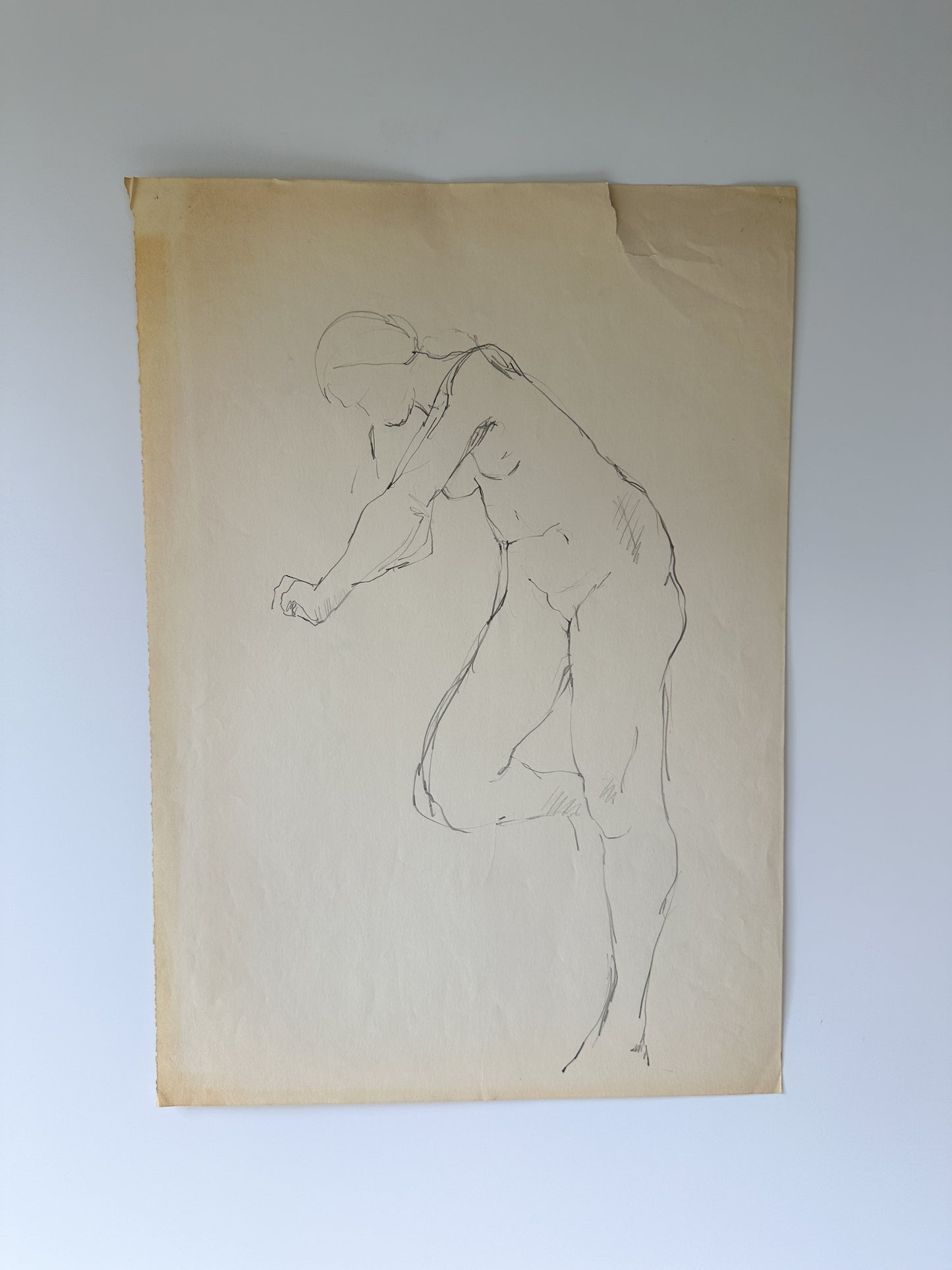 SERIES: Nude Study I by Jane Matteson