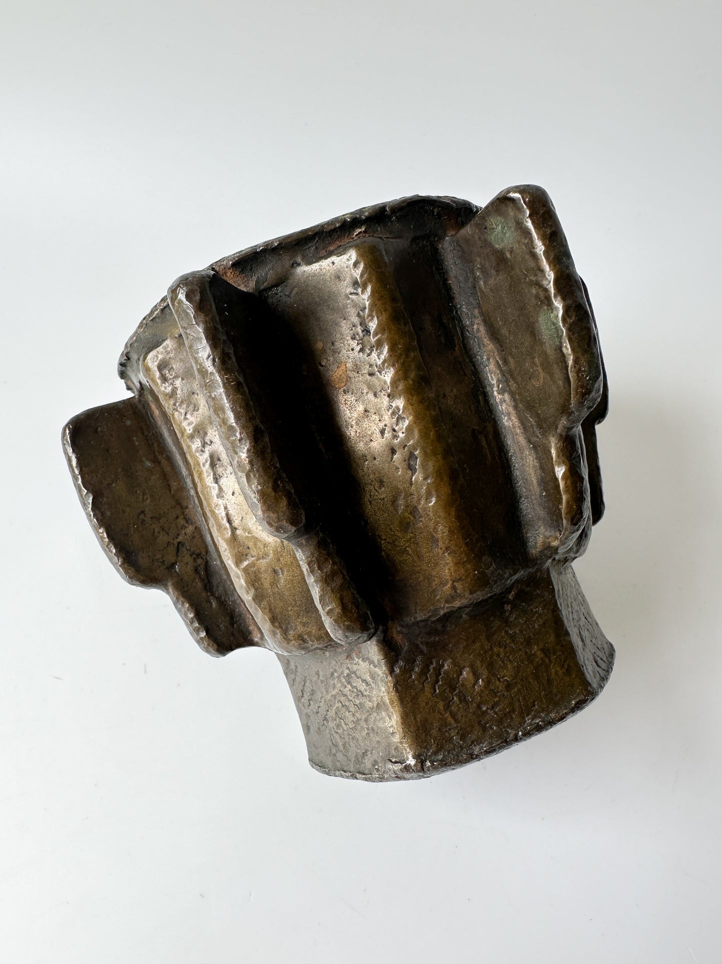 Antique - Heavy Bronze Mortar and Pestle from 15th/16th century