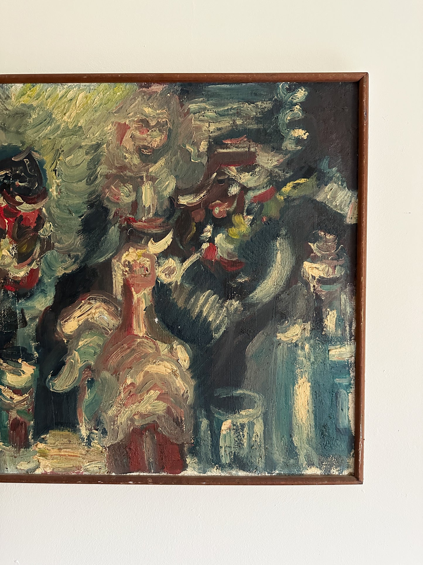 Vintage Impasto Oil Painting (signed)