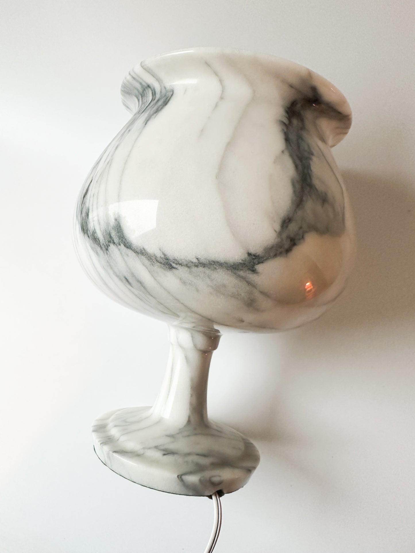 Vintage Italian Marble Desk/Table Lamp