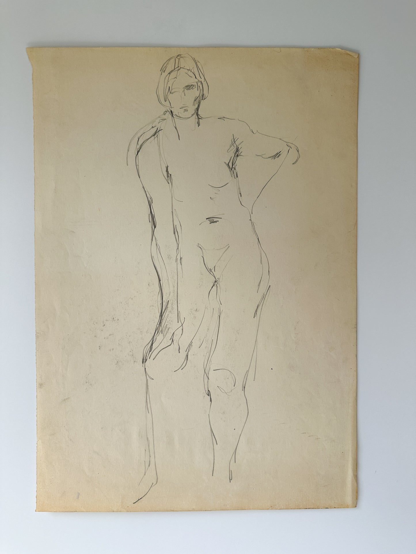 SERIES: Nude Study I by Jane Matteson