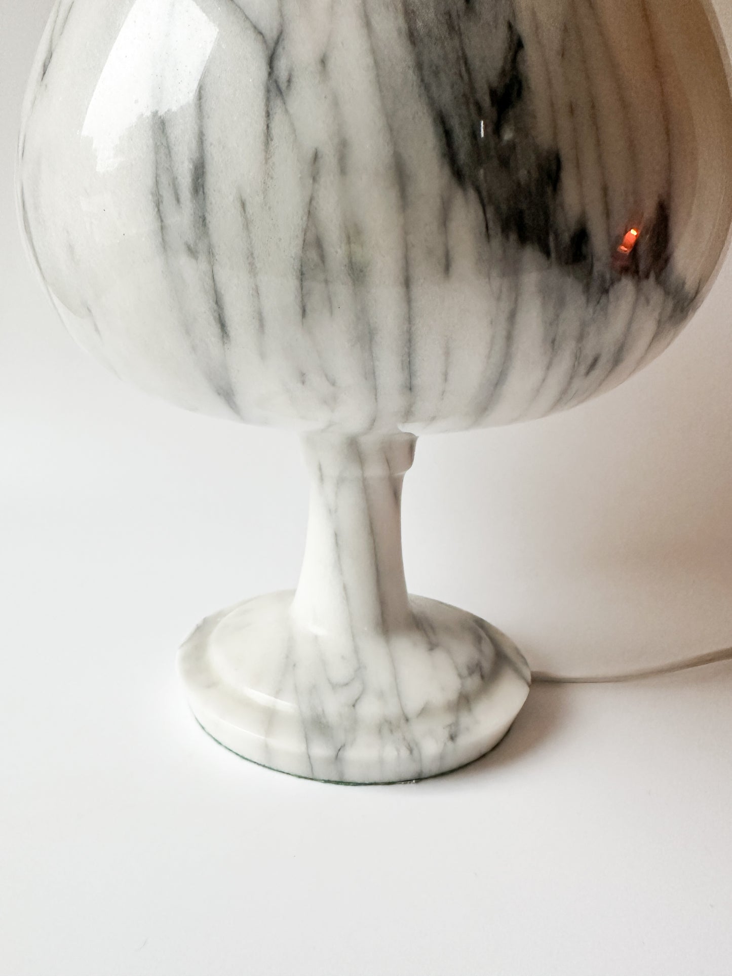 Vintage Italian Marble Desk/Table Lamp