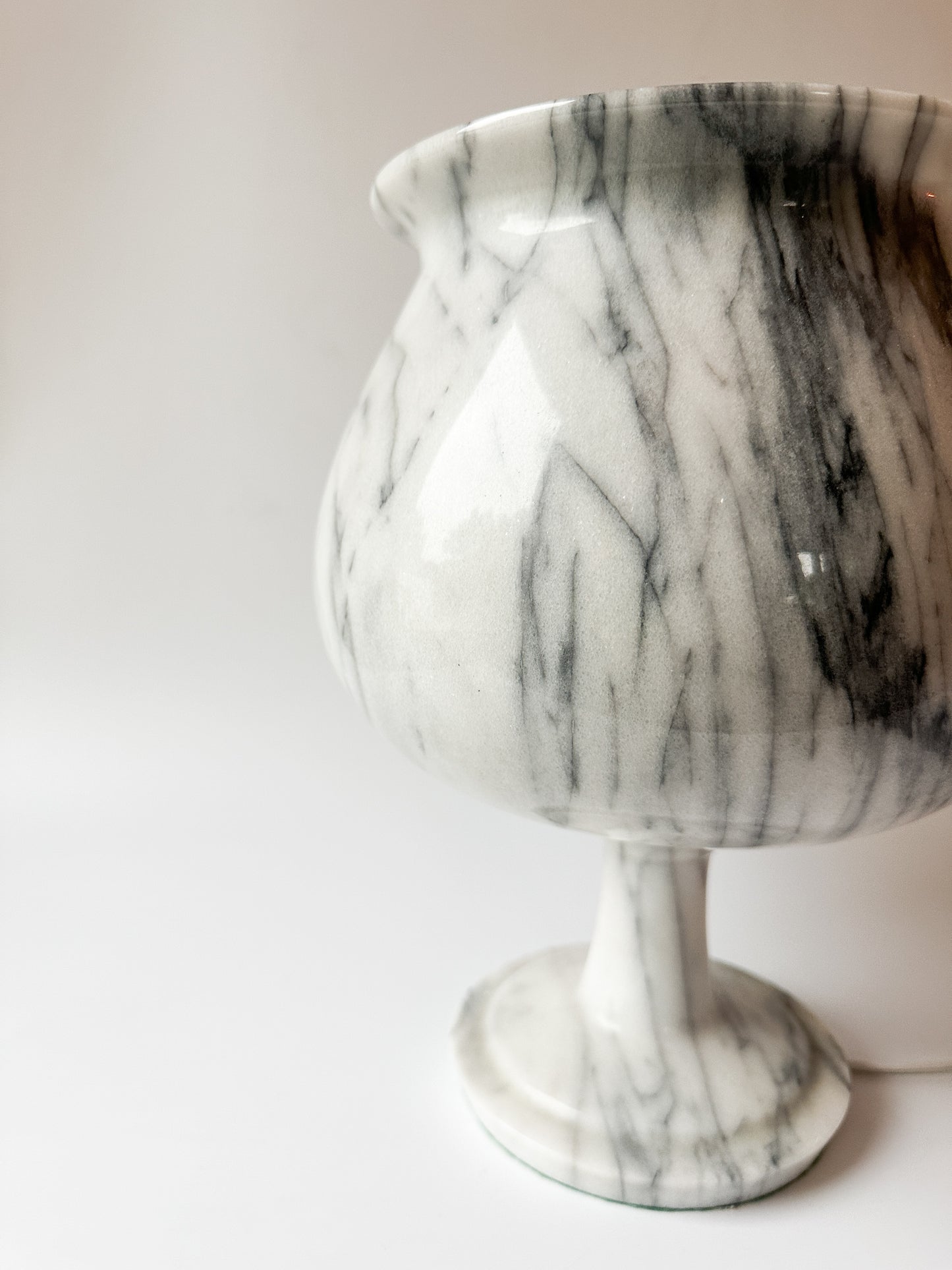 Vintage Italian Marble Desk/Table Lamp