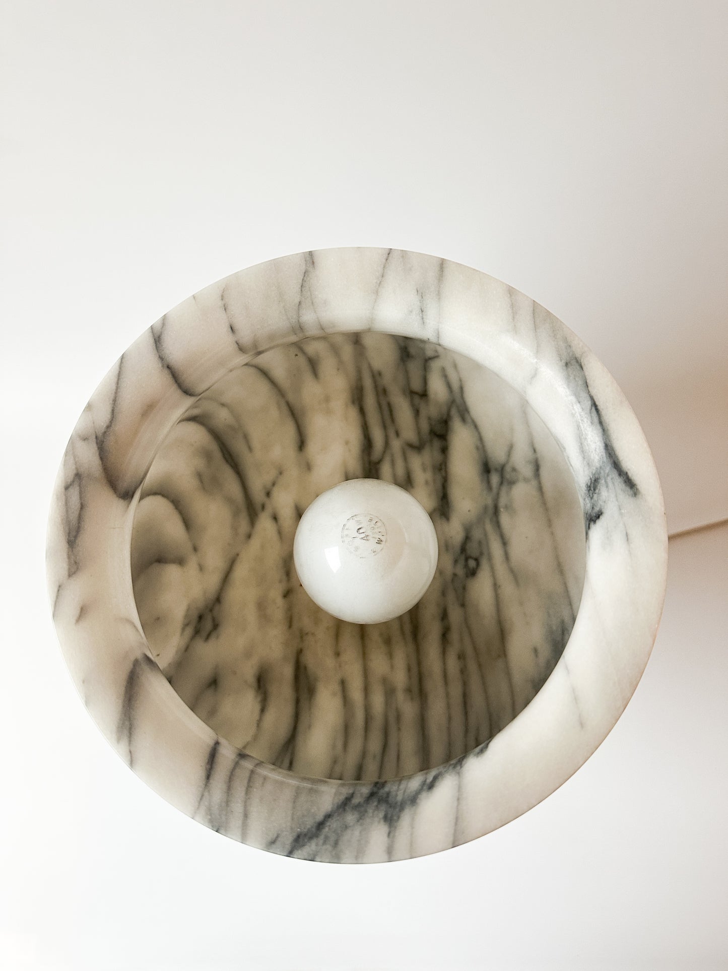 Vintage Italian Marble Desk/Table Lamp