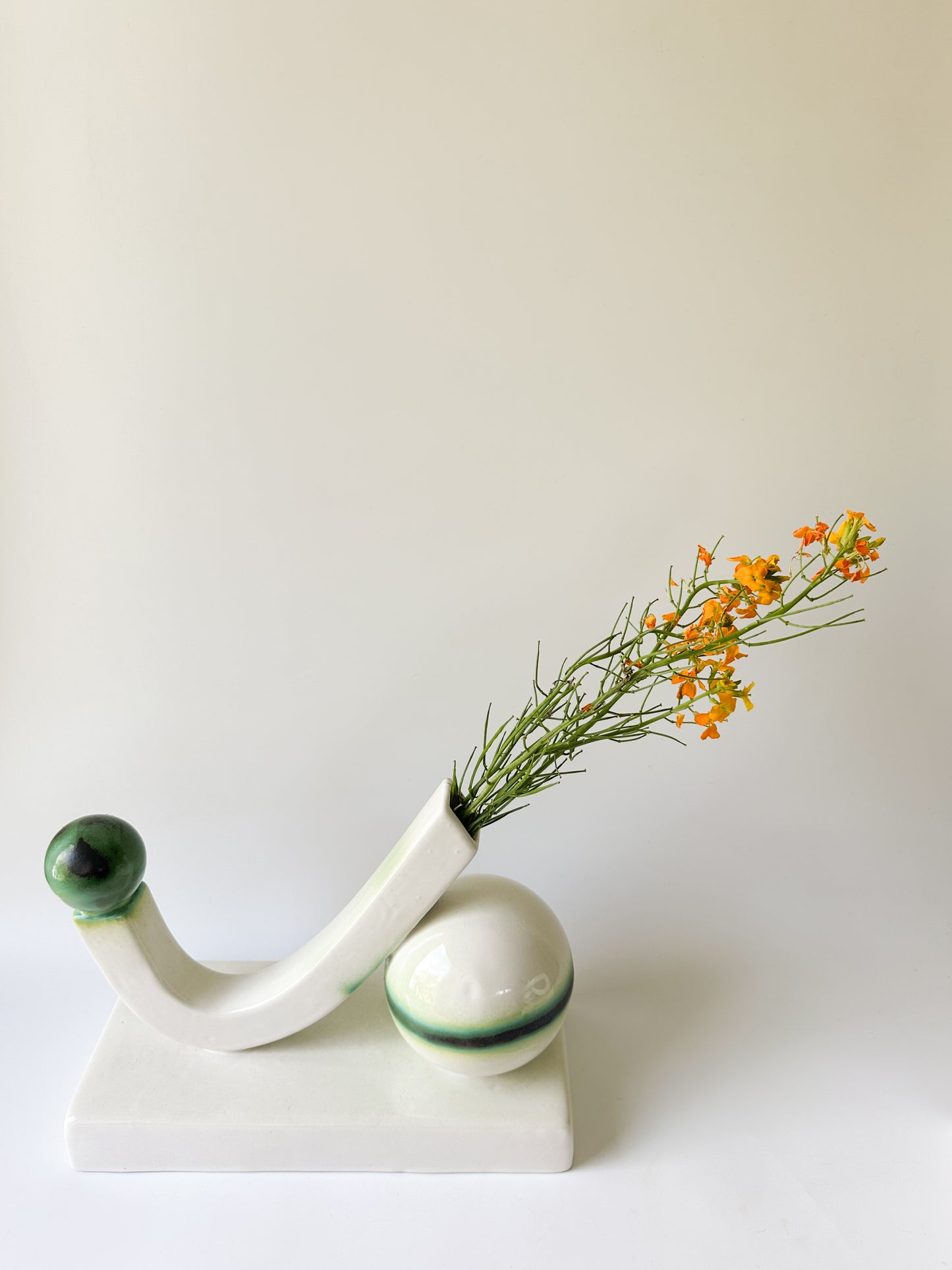 Pair of Vintage Ikebana Vases