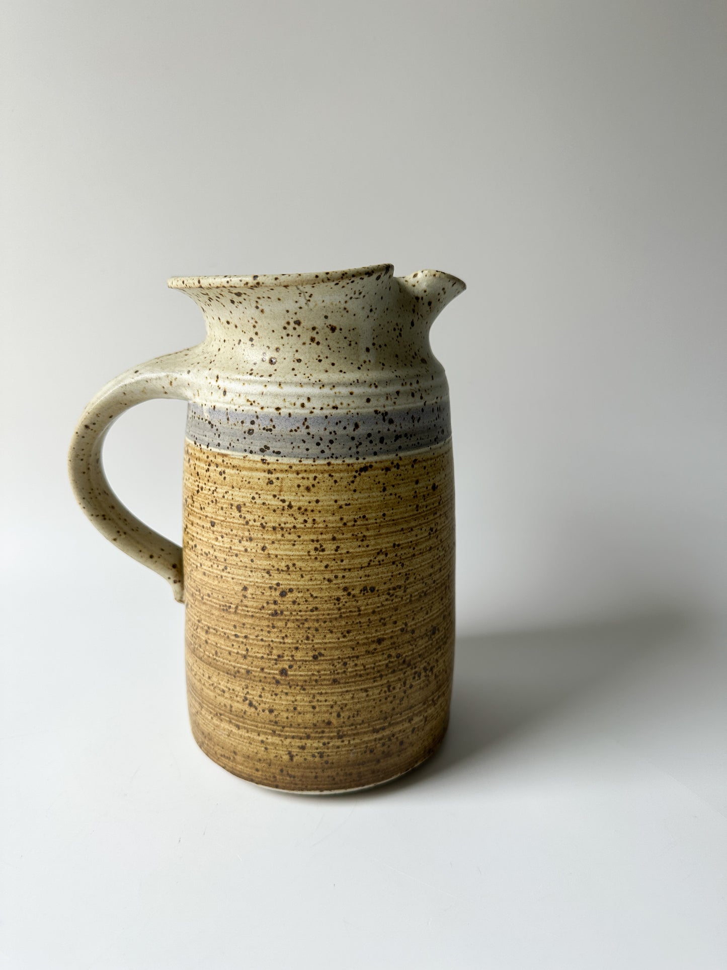 Artist Pottery Pitcher - Stamped