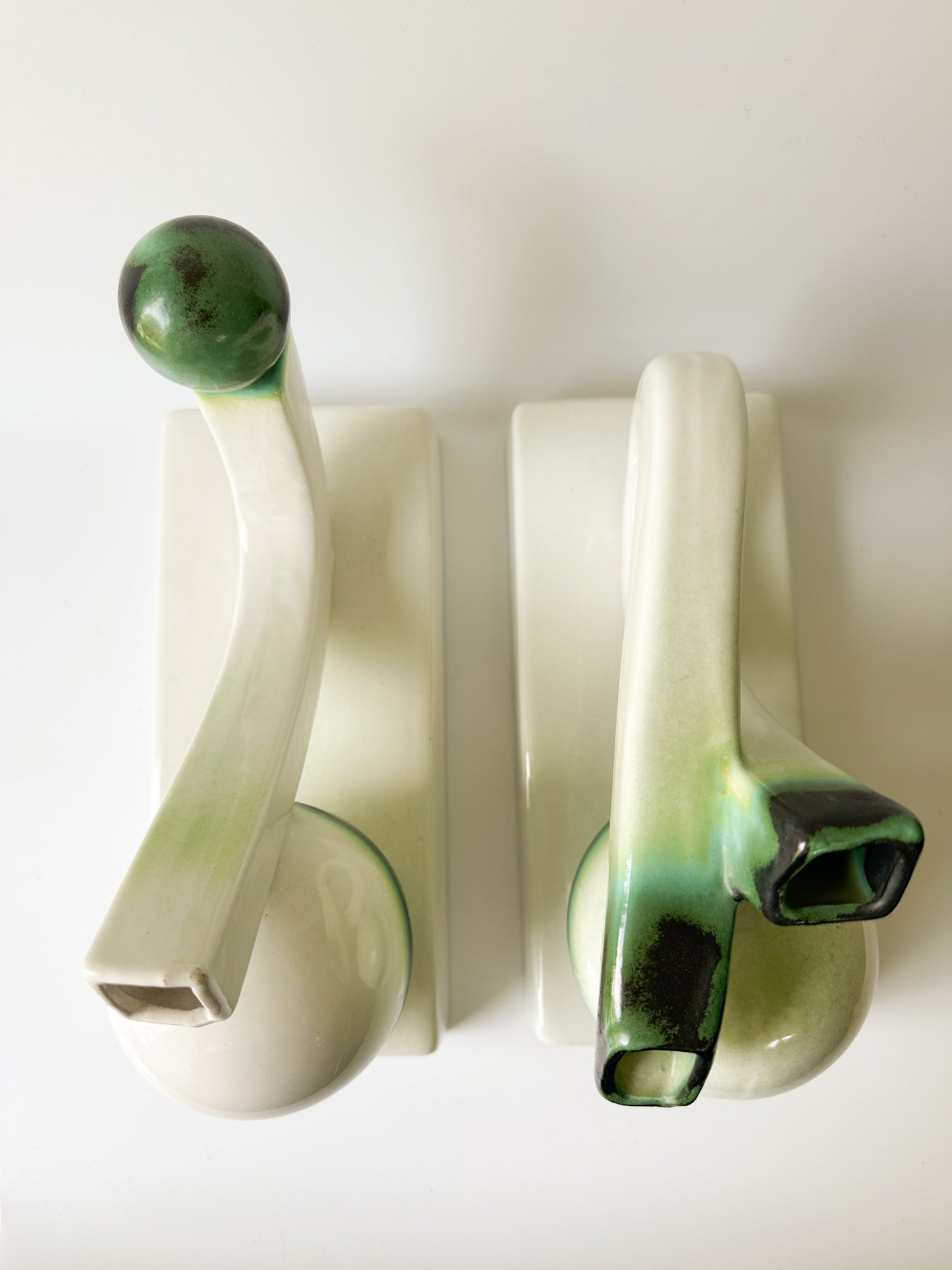Pair of Vintage Ikebana Vases
