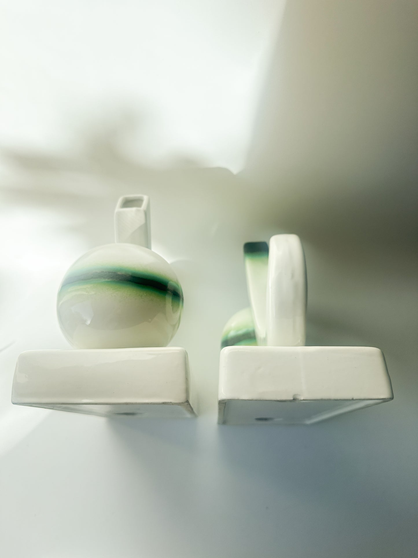 Pair of Vintage Ikebana Vases
