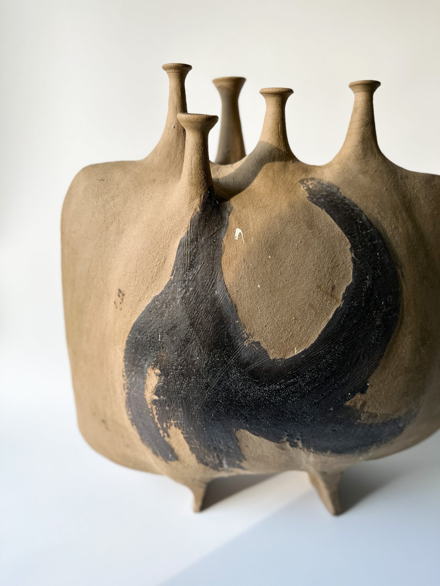 Pottery Sculpture Vessel by Grace Gorlitz - Large