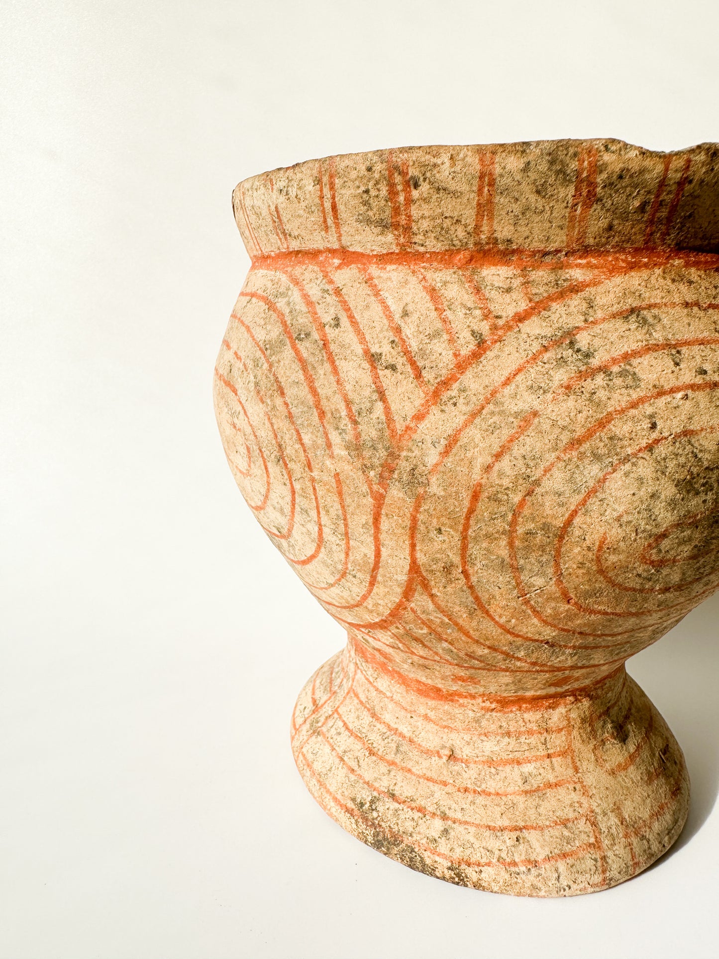 Ancient Ban Chiang Pottery Vessel