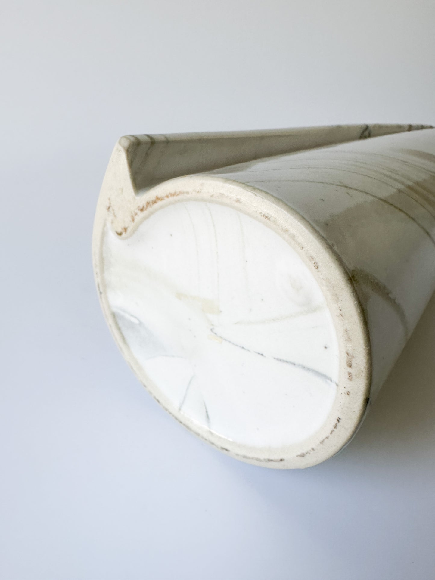 Ceramic Marble Look Vase