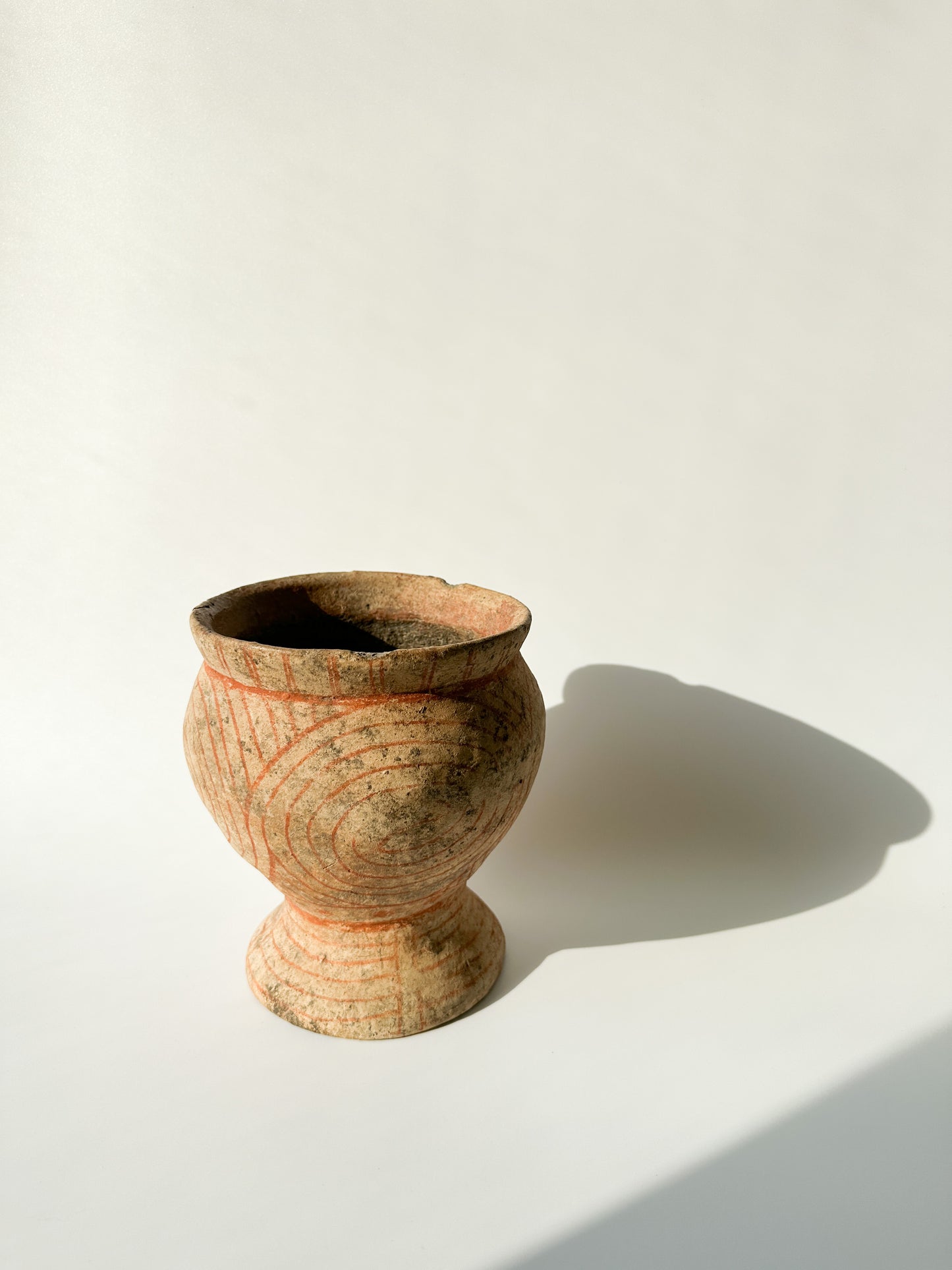 Ancient Ban Chiang Pottery Vessel