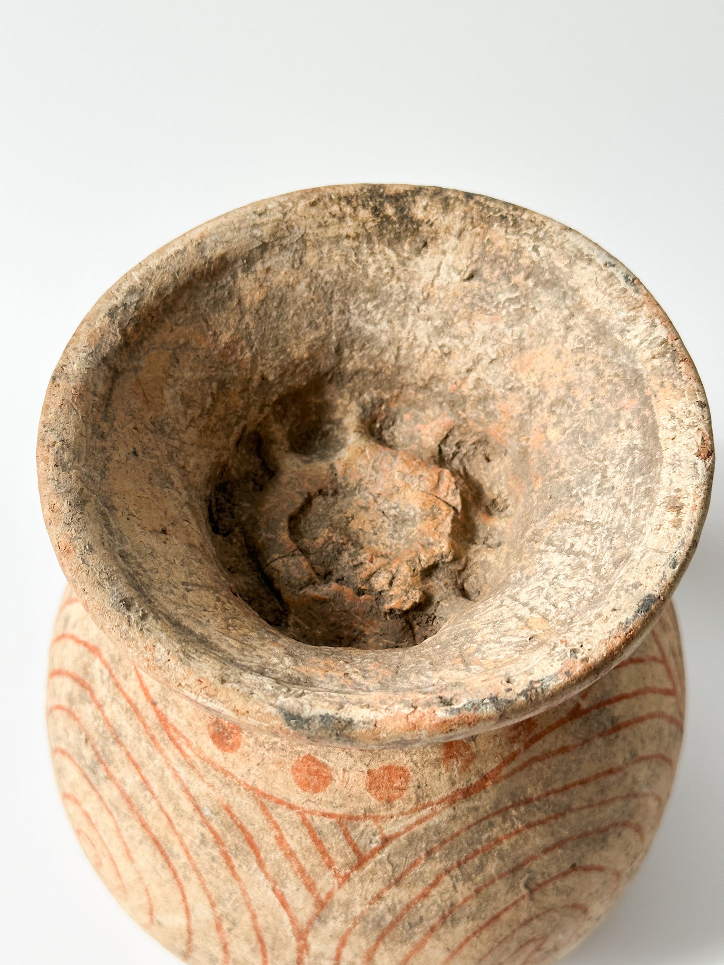 Ancient Ban Chiang Pottery Vessel
