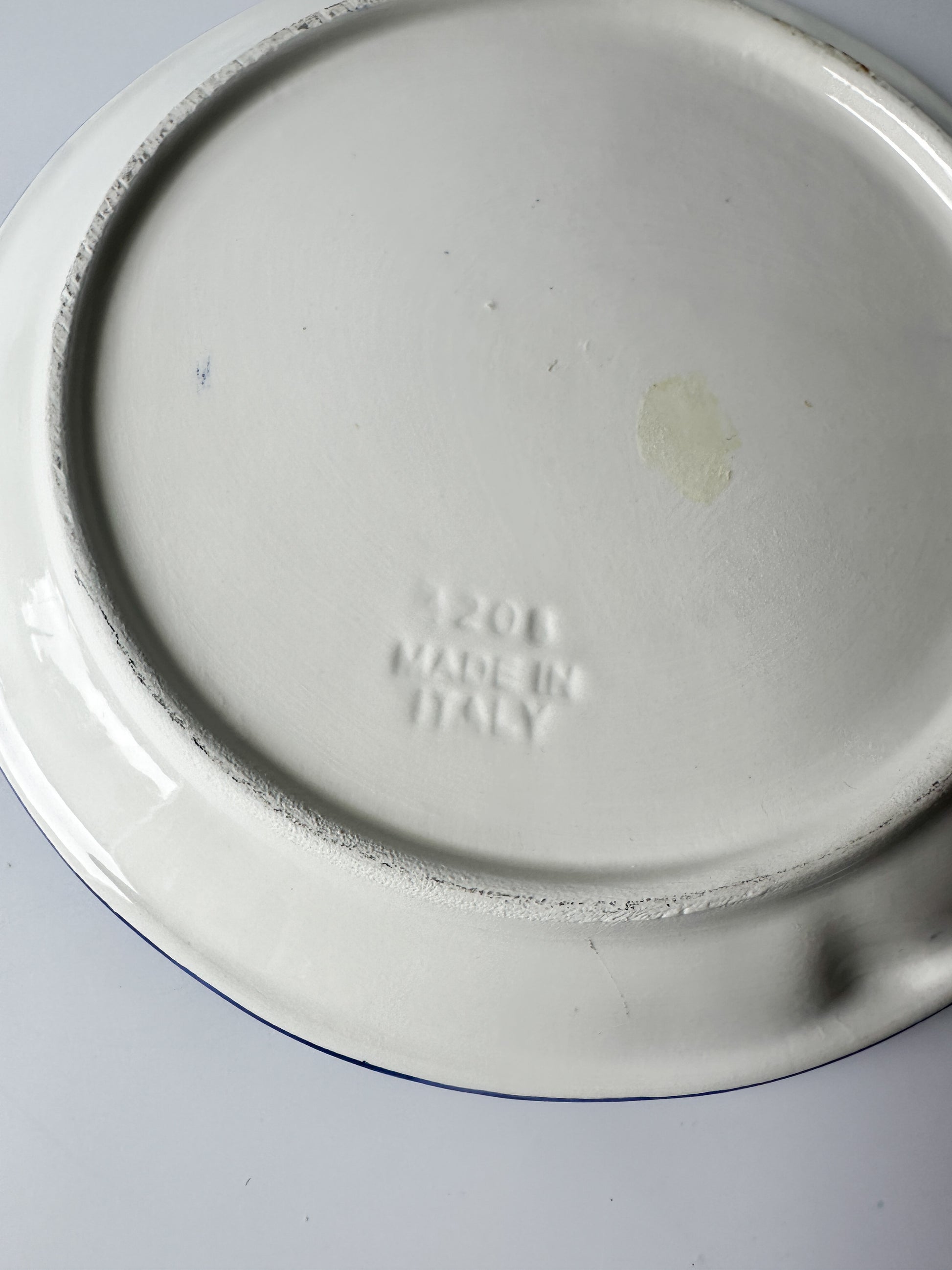 Rare Italian Majolica Trompe L’oeil Shellfish Plate