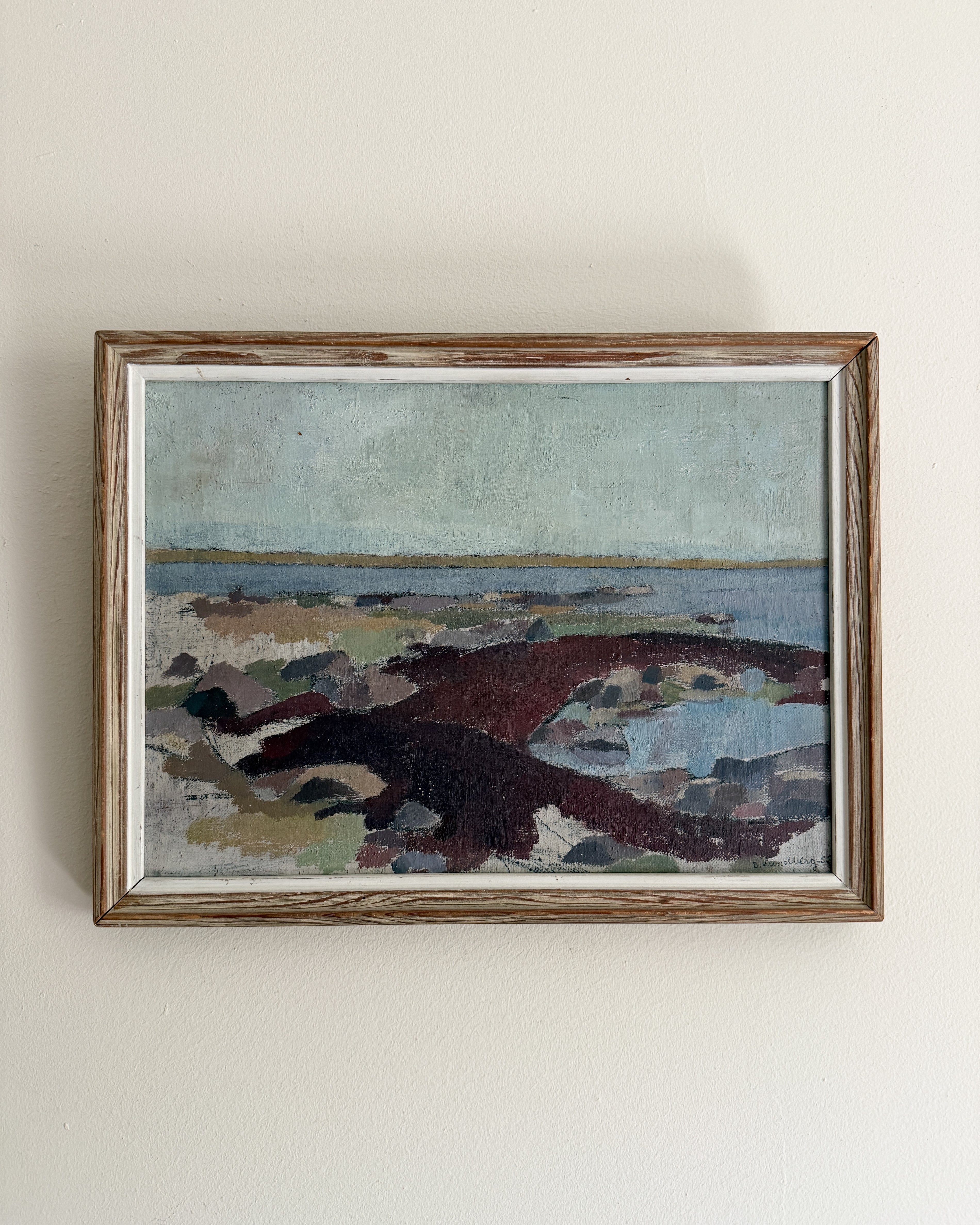 BERTIL LUNDBERG - Vintage Oil Painting on Canvas