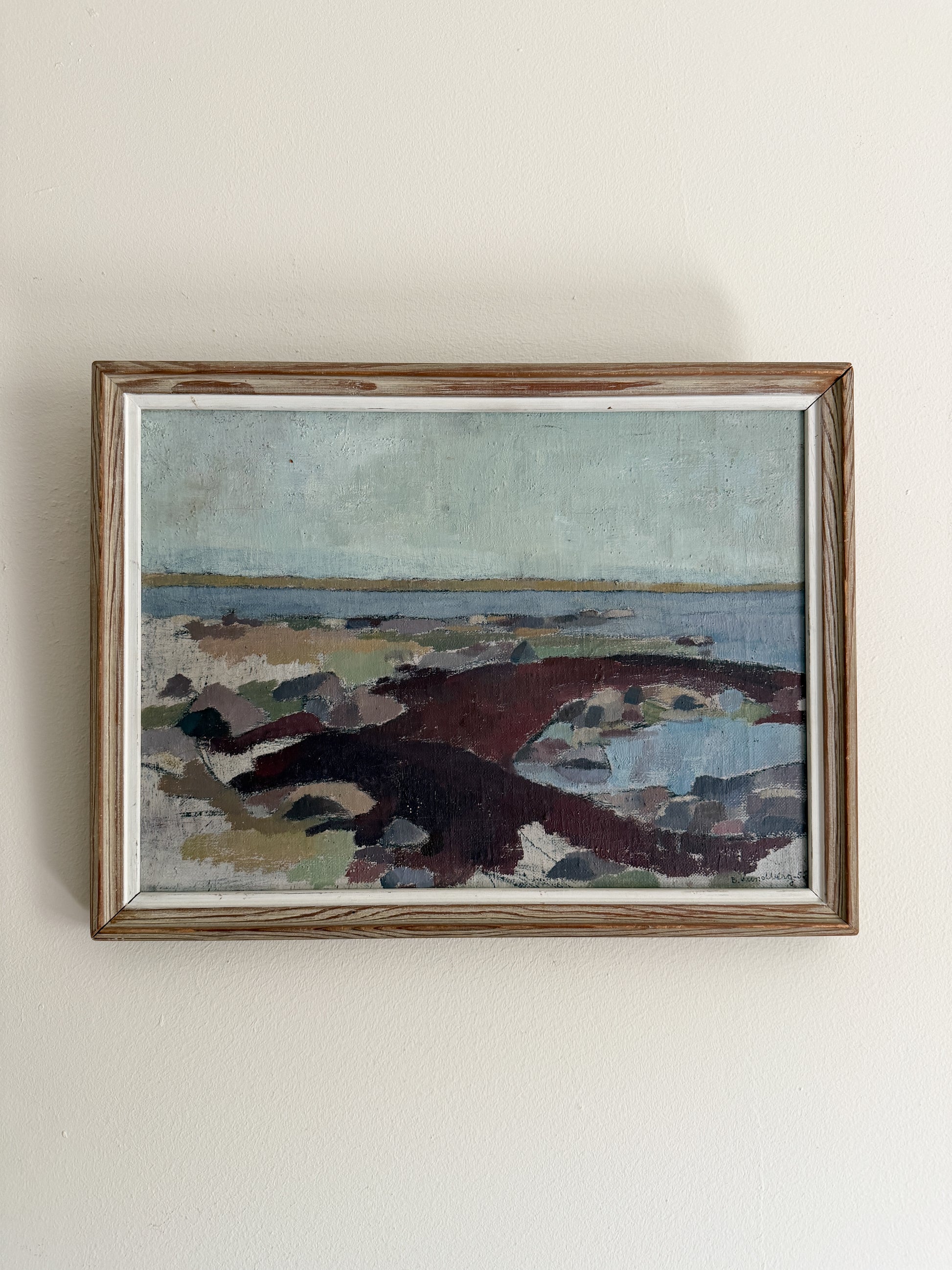 BERTIL LUNDBERG - Vintage Oil Painting on Canvas