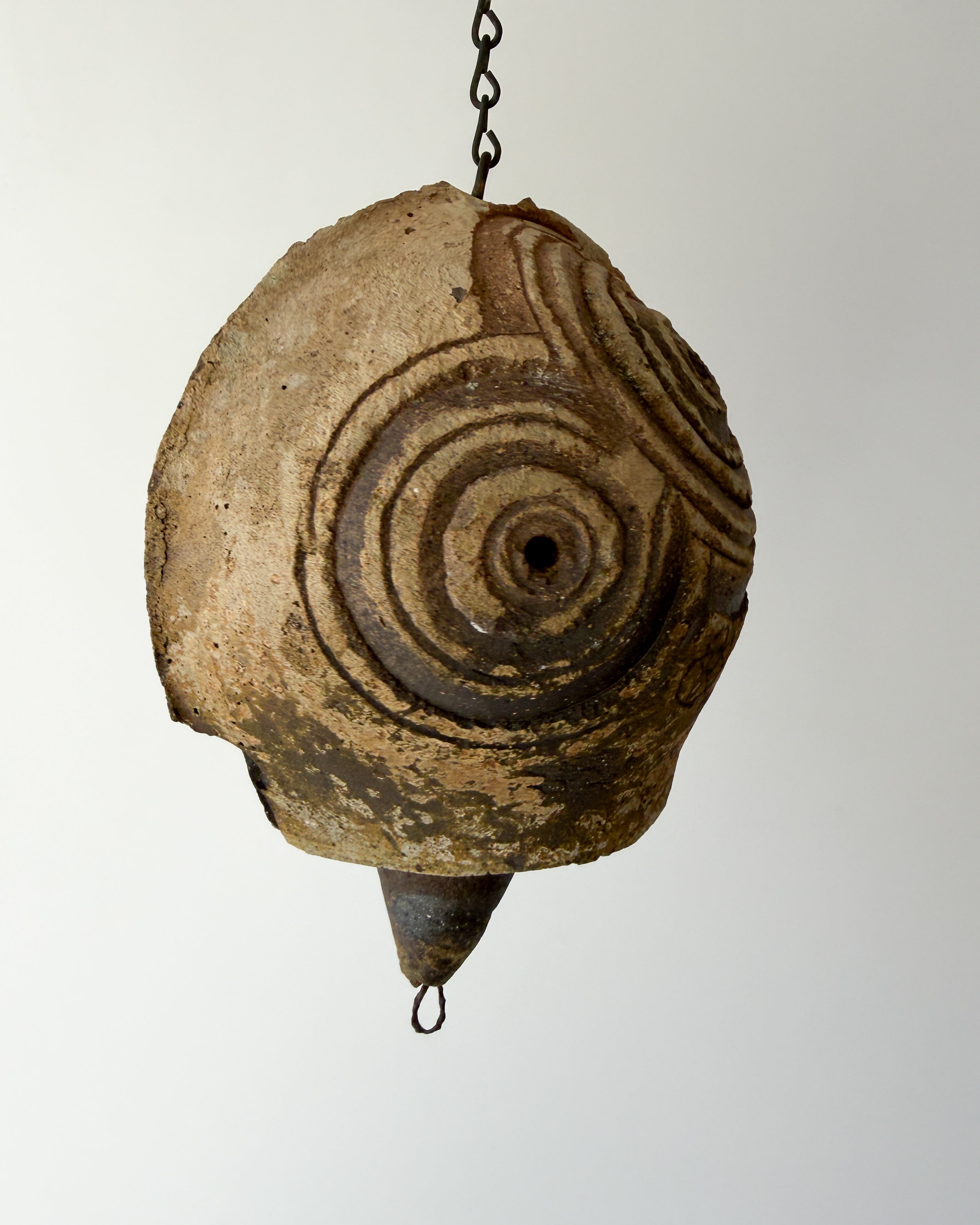 Brutalist Pottery Wind Chime