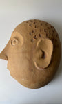 David Gil Ceramic Abstract Face Sculpture for Bennington Pottery