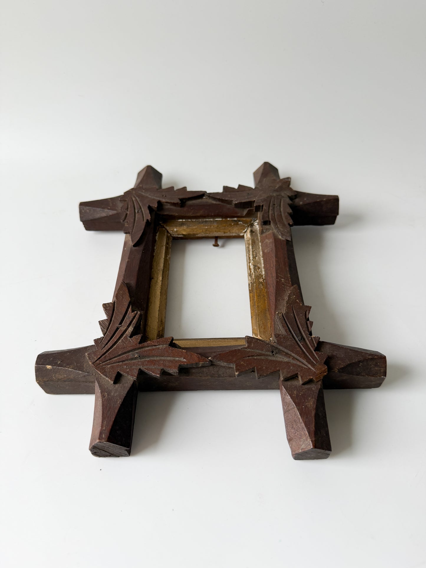 Small Vintage Wood Adirondack Frame