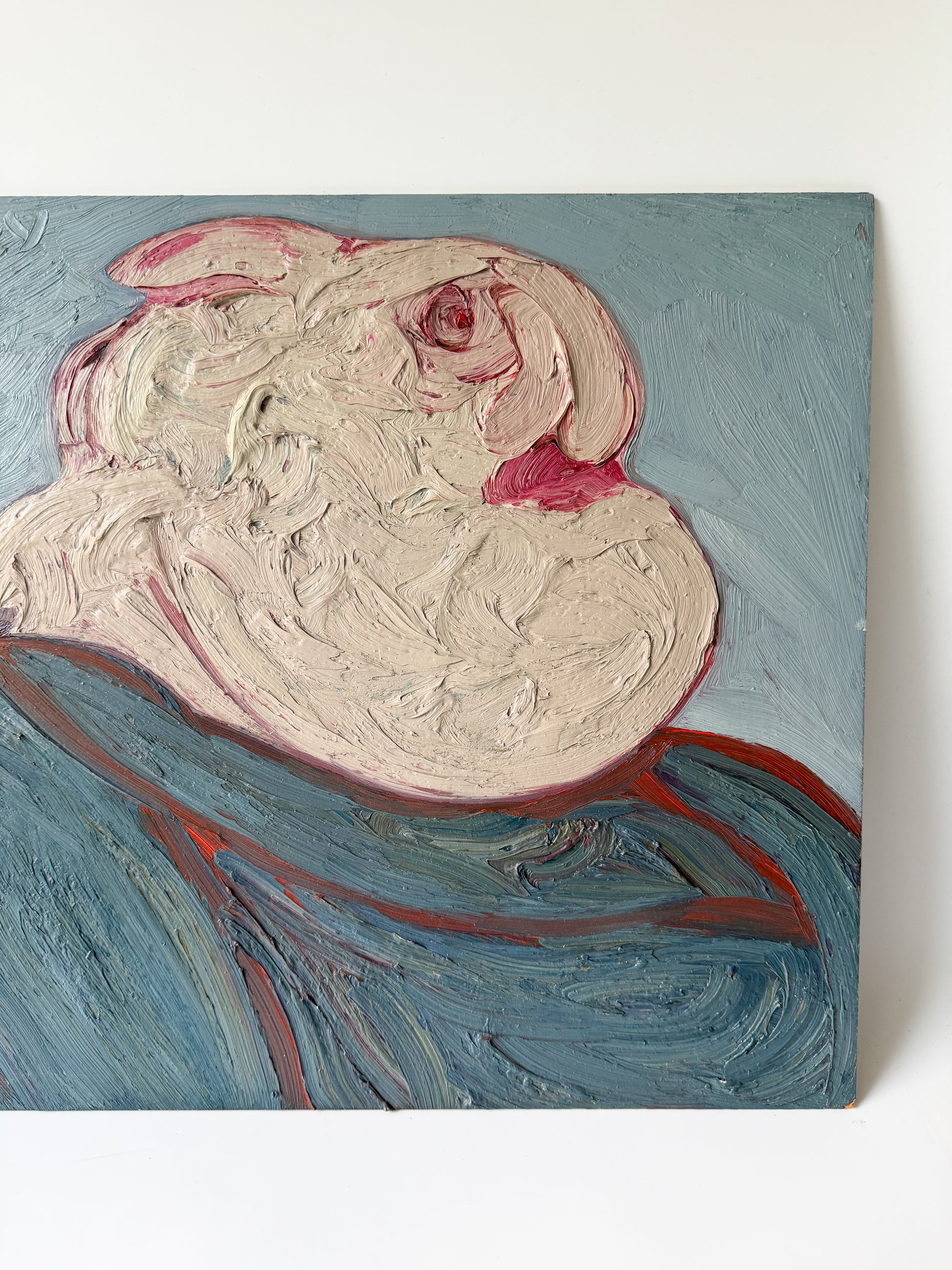 Morris Sokolsky - Oil Impasto on Board 20"W x 16"H - Unframed