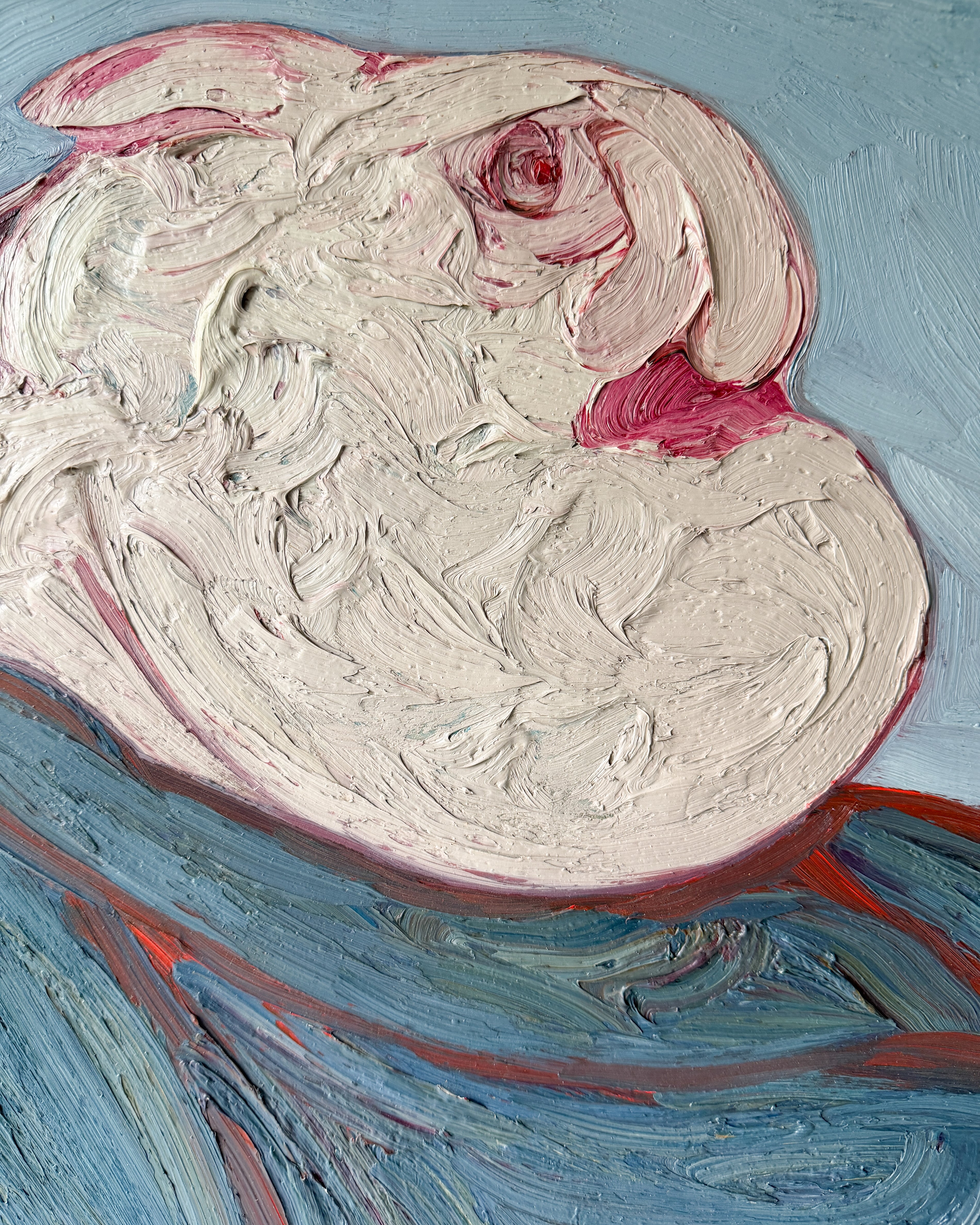 Morris Sokolsky - Oil Impasto on Board 20"W x 16"H - Unframed