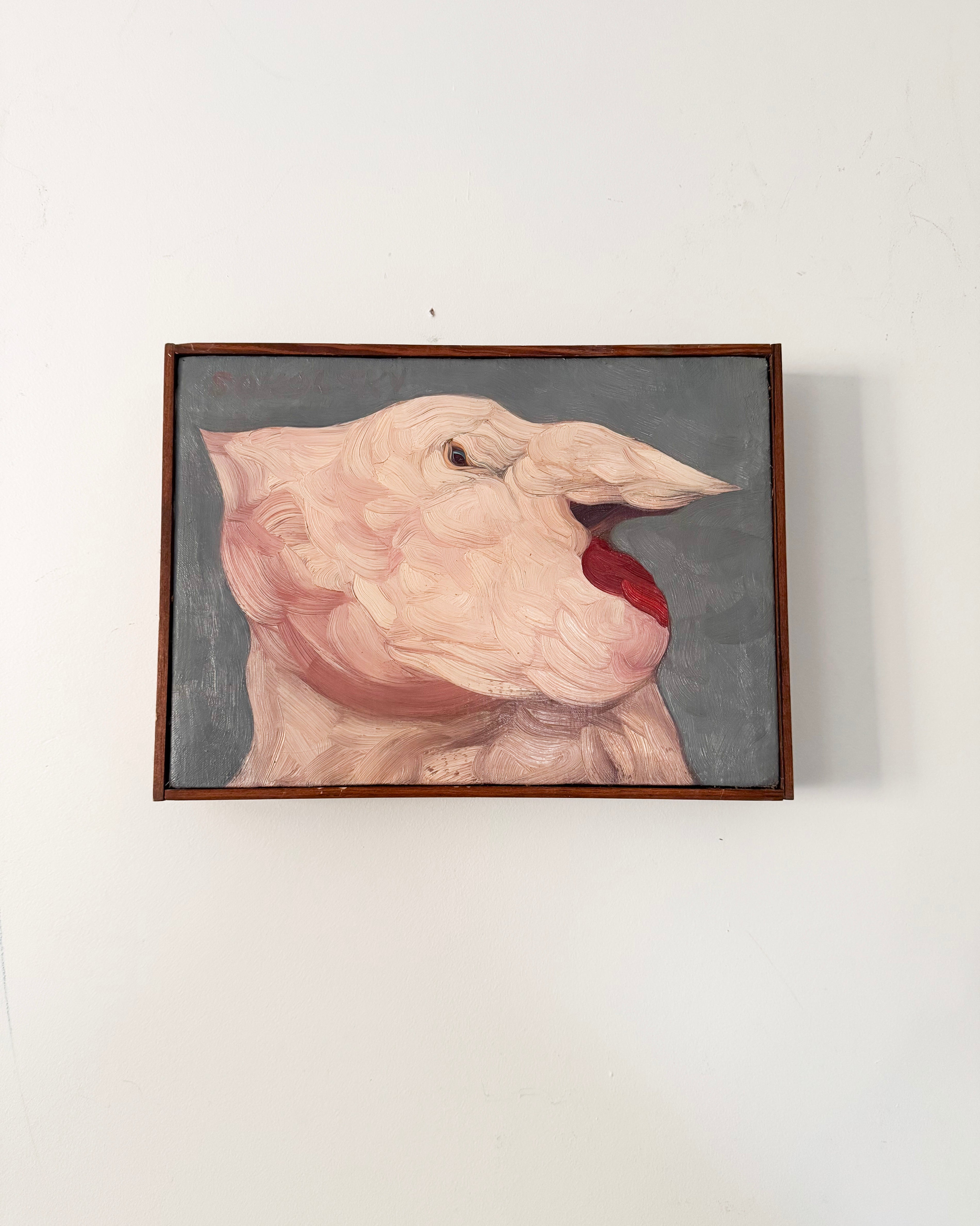 Morris Sokolsky - Oil Painting (14.4"W x 10.5"H)