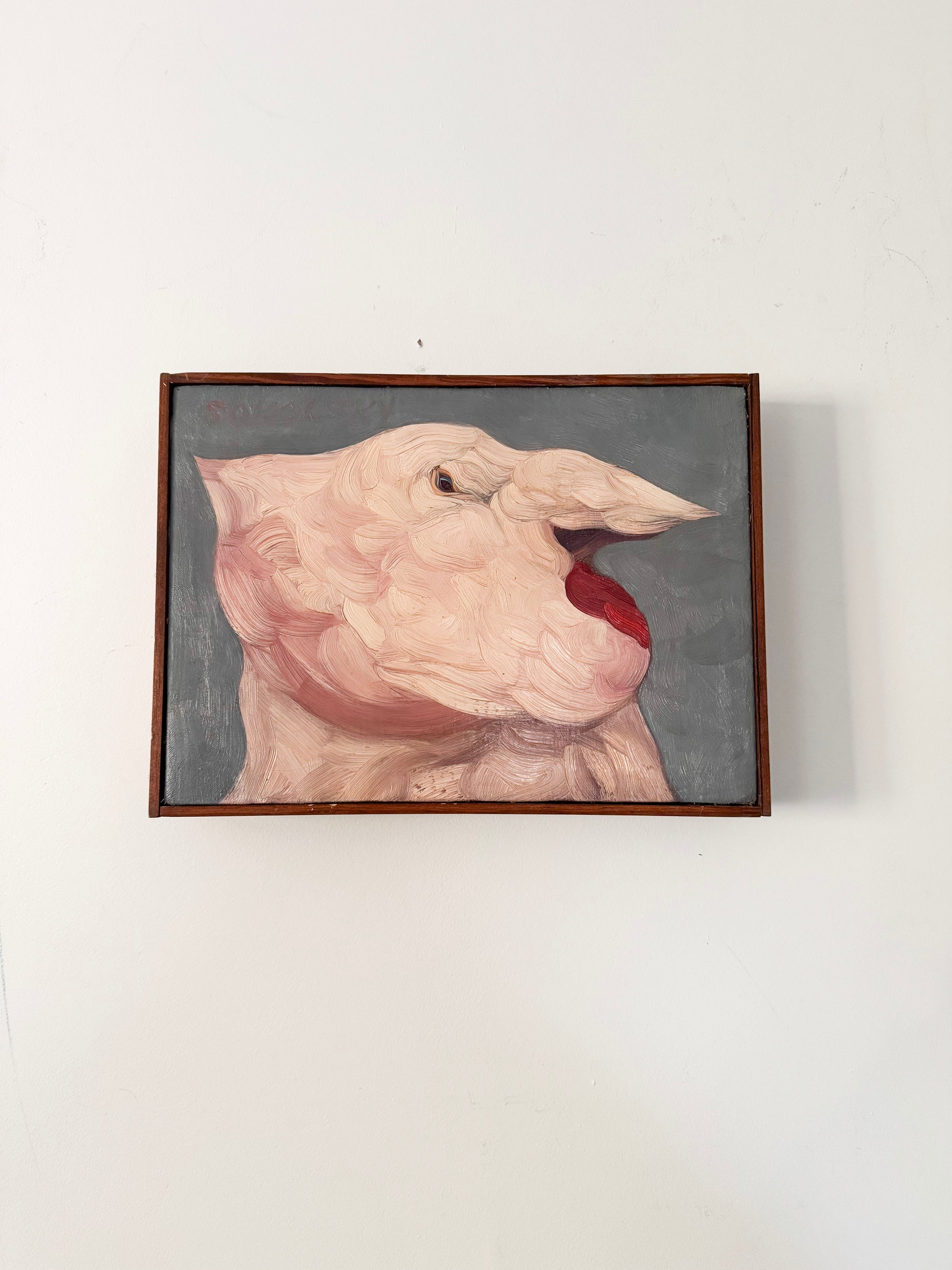 Morris Sokolsky - Oil Painting (14.4"W x 10.5"H)