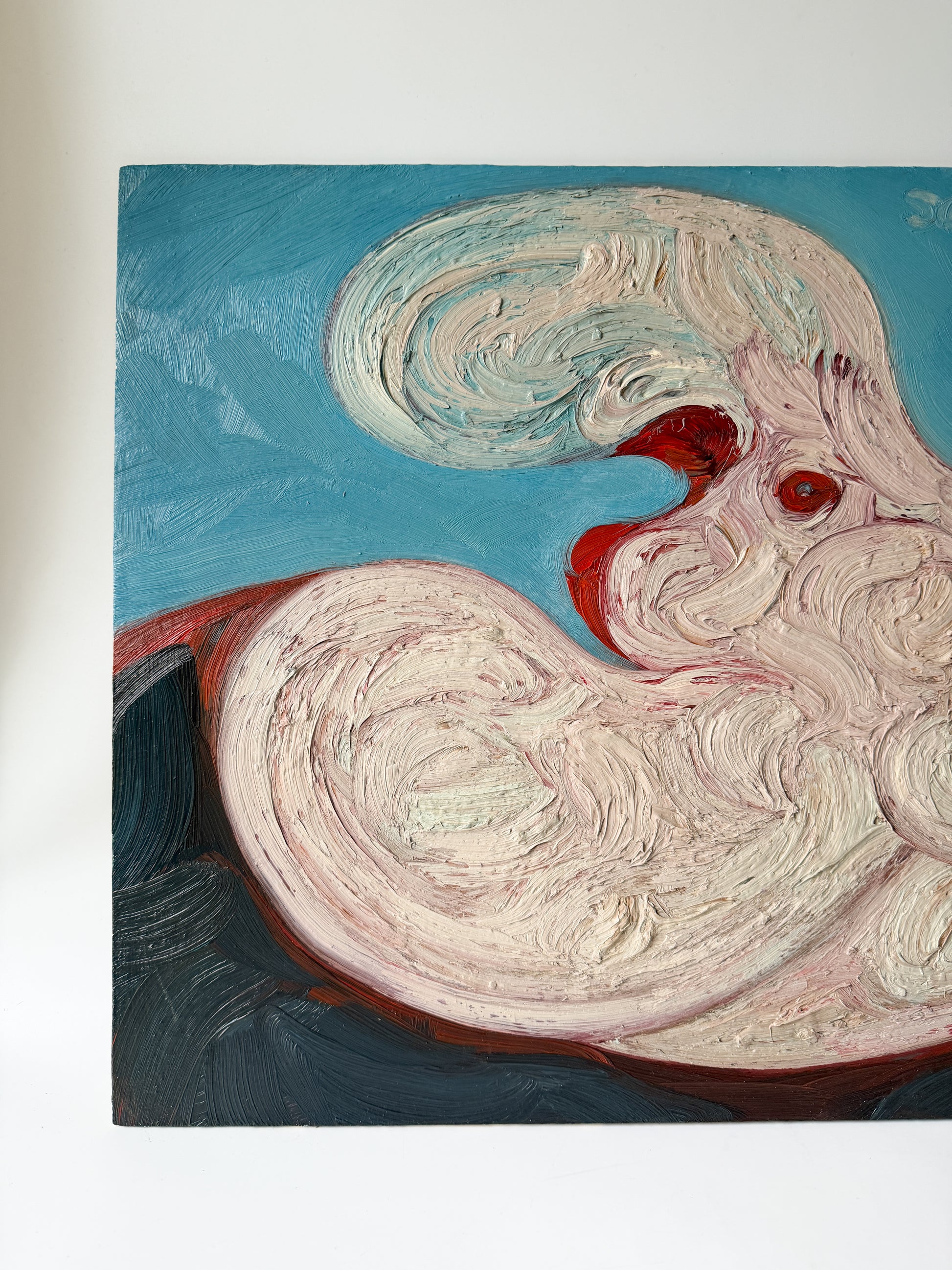 Morris Sokolsky - Oil Impasto on Board 20"W x 16"H - Unframed