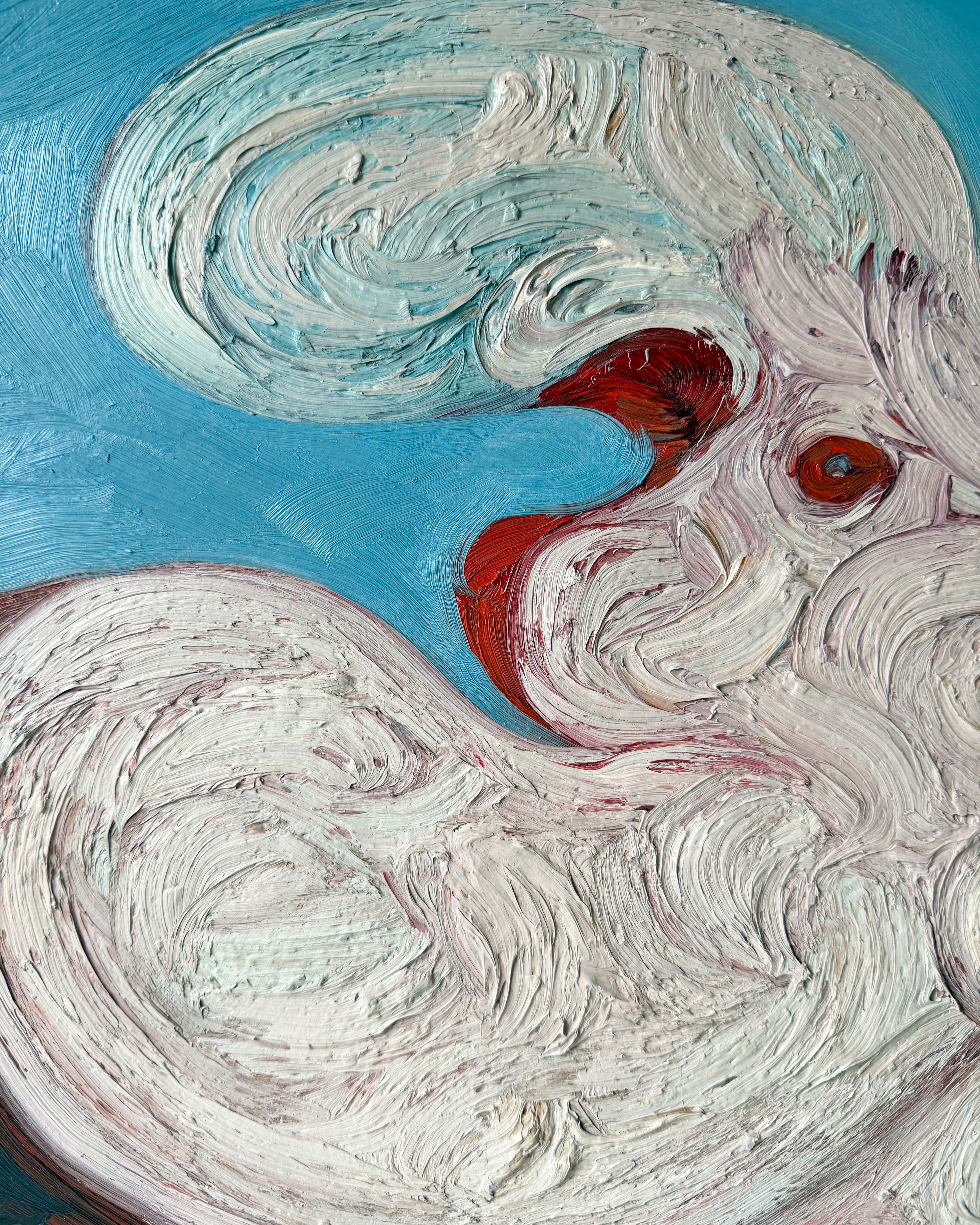 Morris Sokolsky - Oil Impasto on Board 20"W x 16"H - Unframed