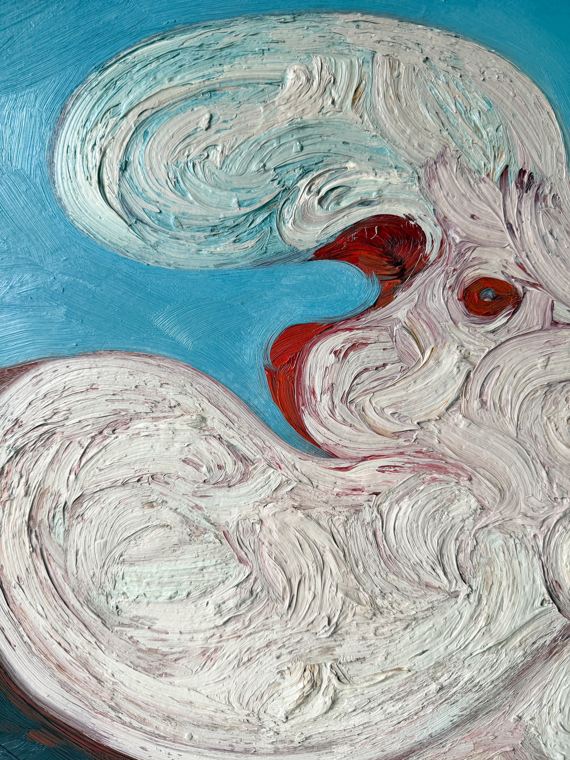 Morris Sokolsky - Oil Impasto on Board 20"W x 16"H - Unframed