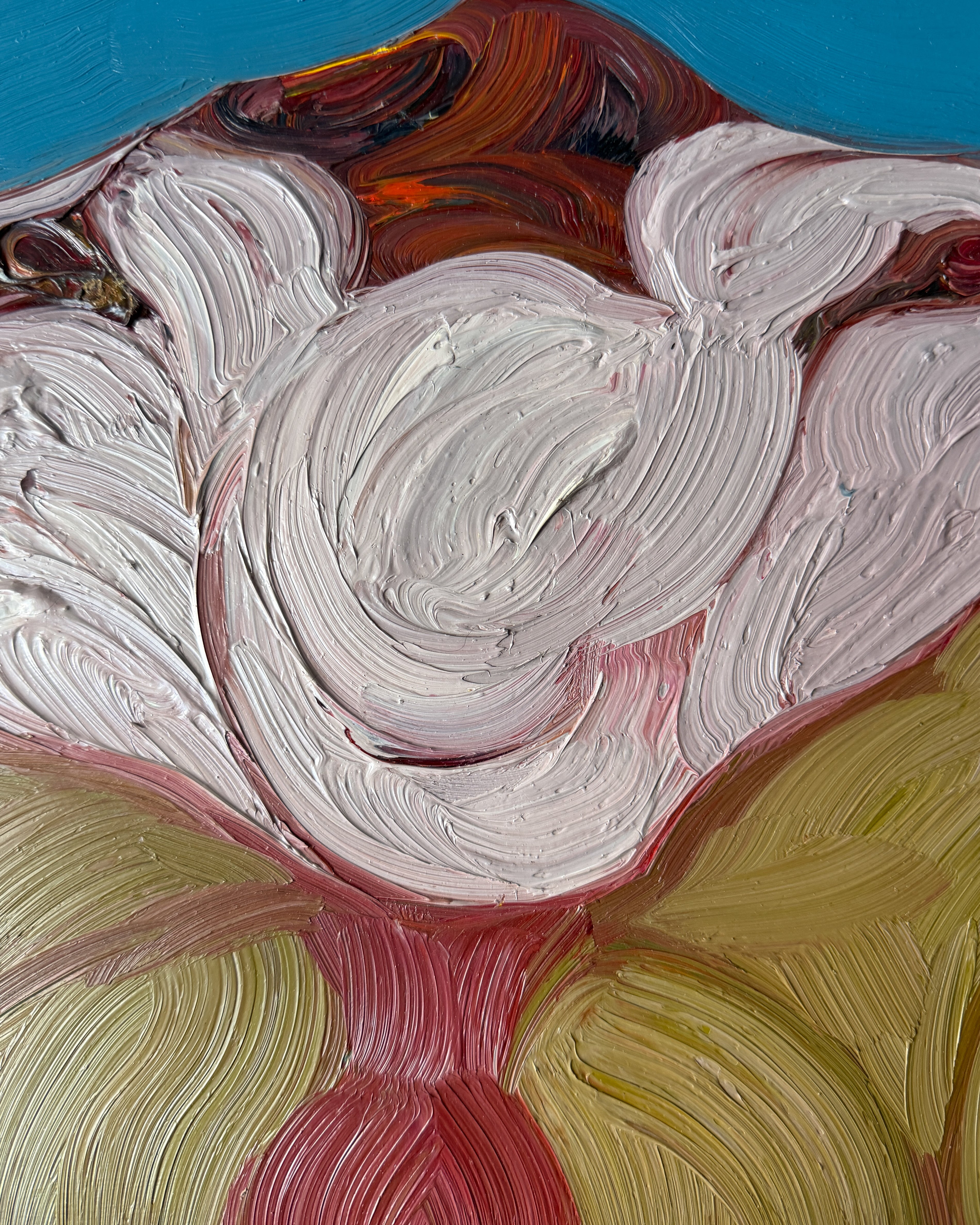 Morris Sokolsky - Oil Impasto on Board 16"W x 10"H - Unframed