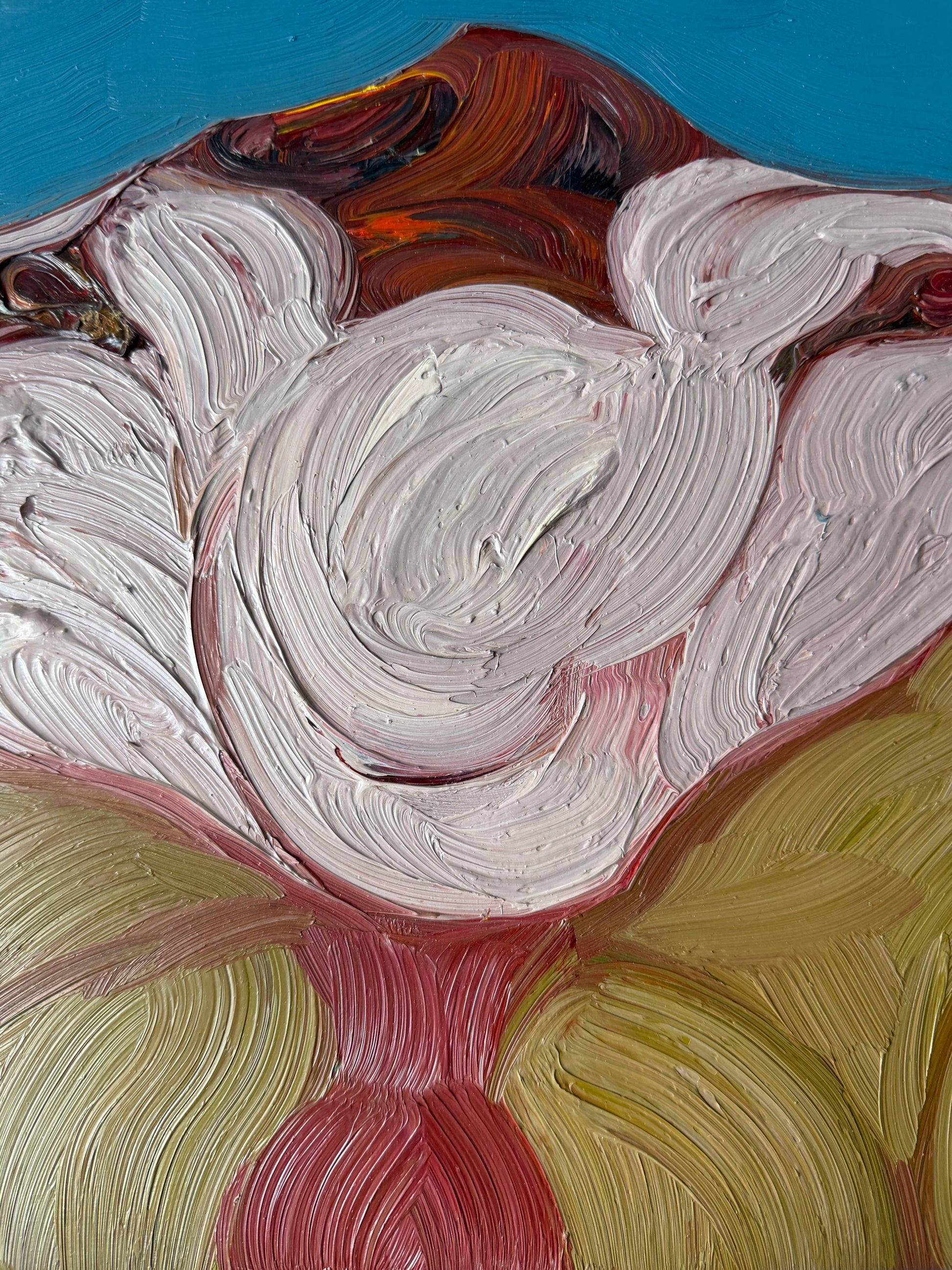 Morris Sokolsky - Oil Impasto on Board 16"W x 10"H - Unframed