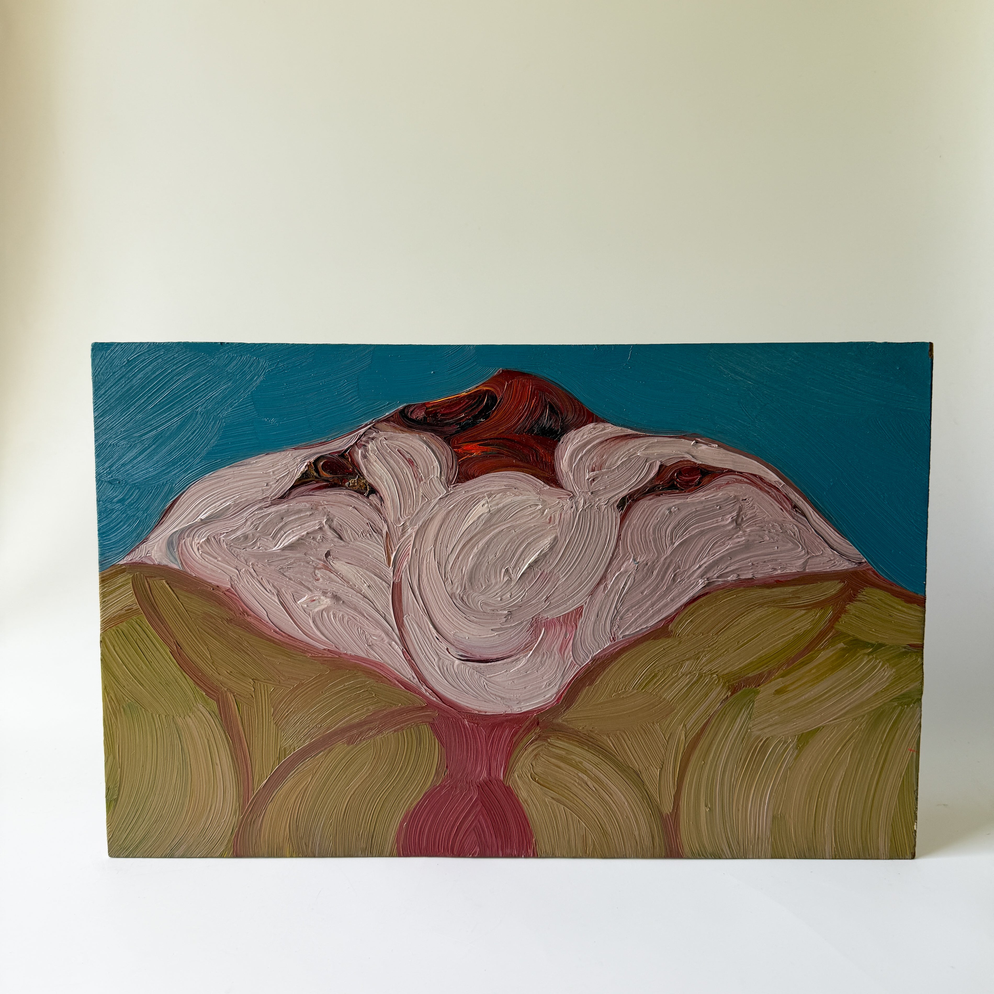 Morris Sokolsky - Oil Impasto on Board 16"W x 10"H - Unframed