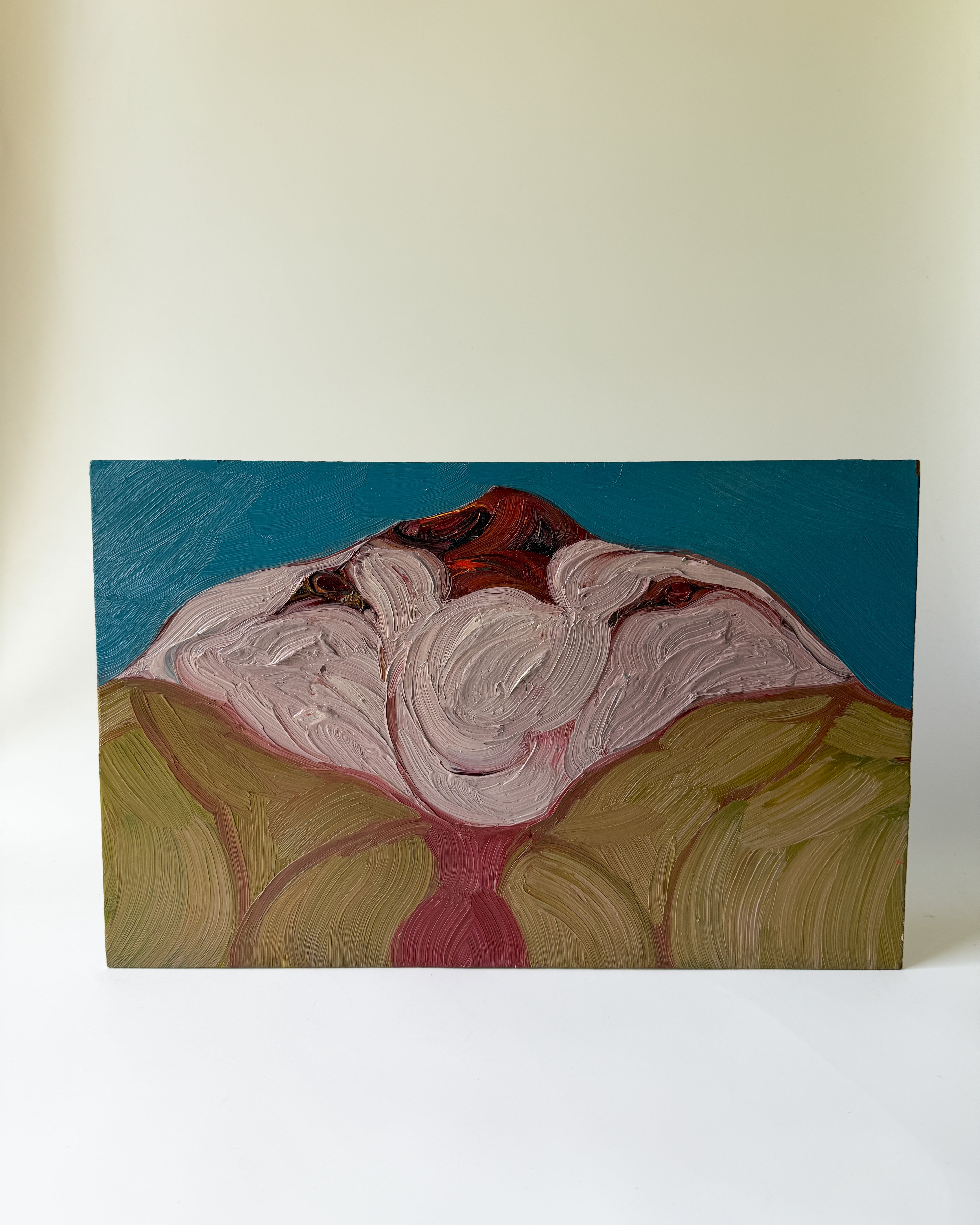 Morris Sokolsky - Oil Impasto on Board 16"W x 10"H - Unframed