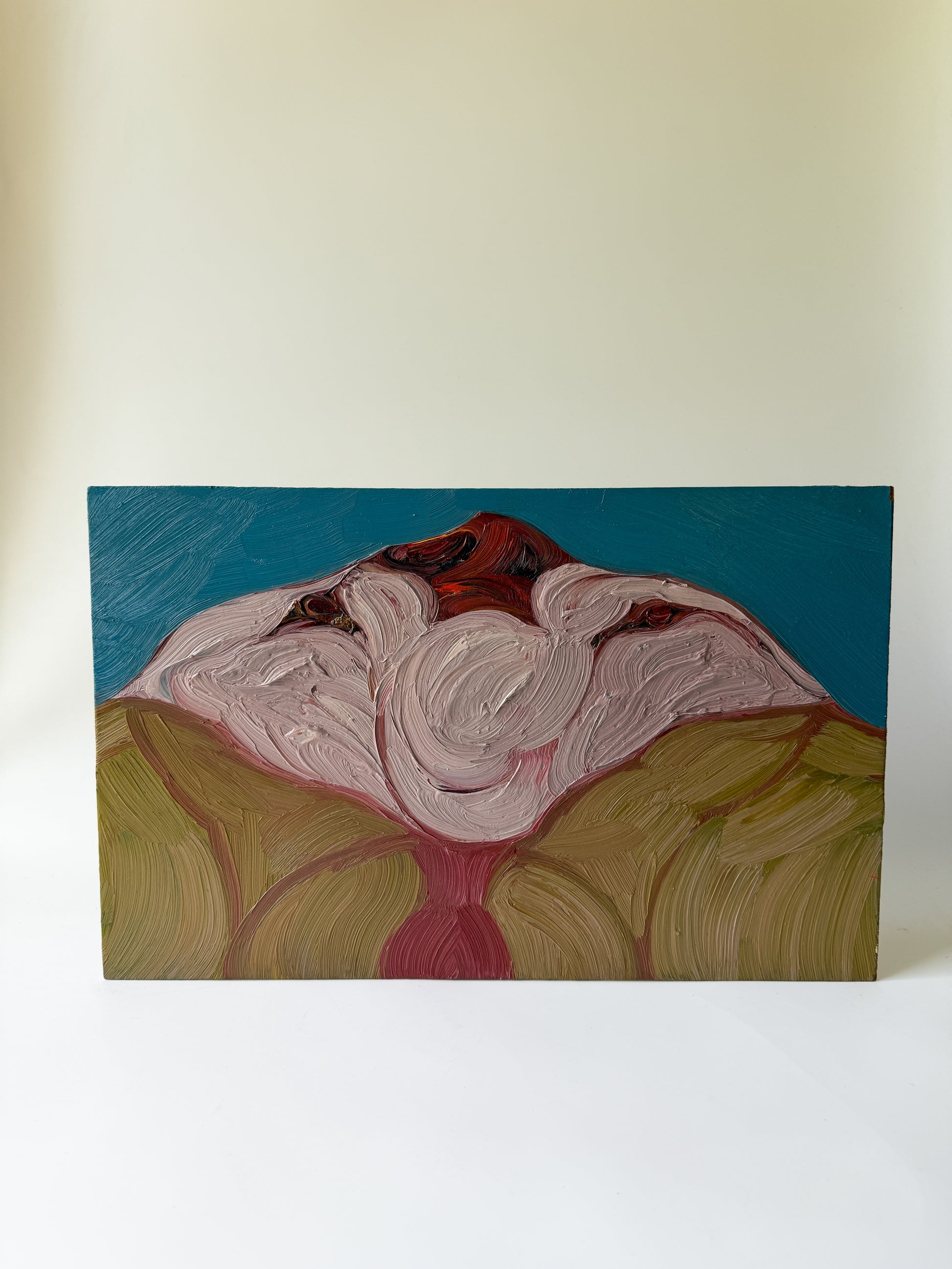 Morris Sokolsky - Oil Impasto on Board 16"W x 10"H - Unframed