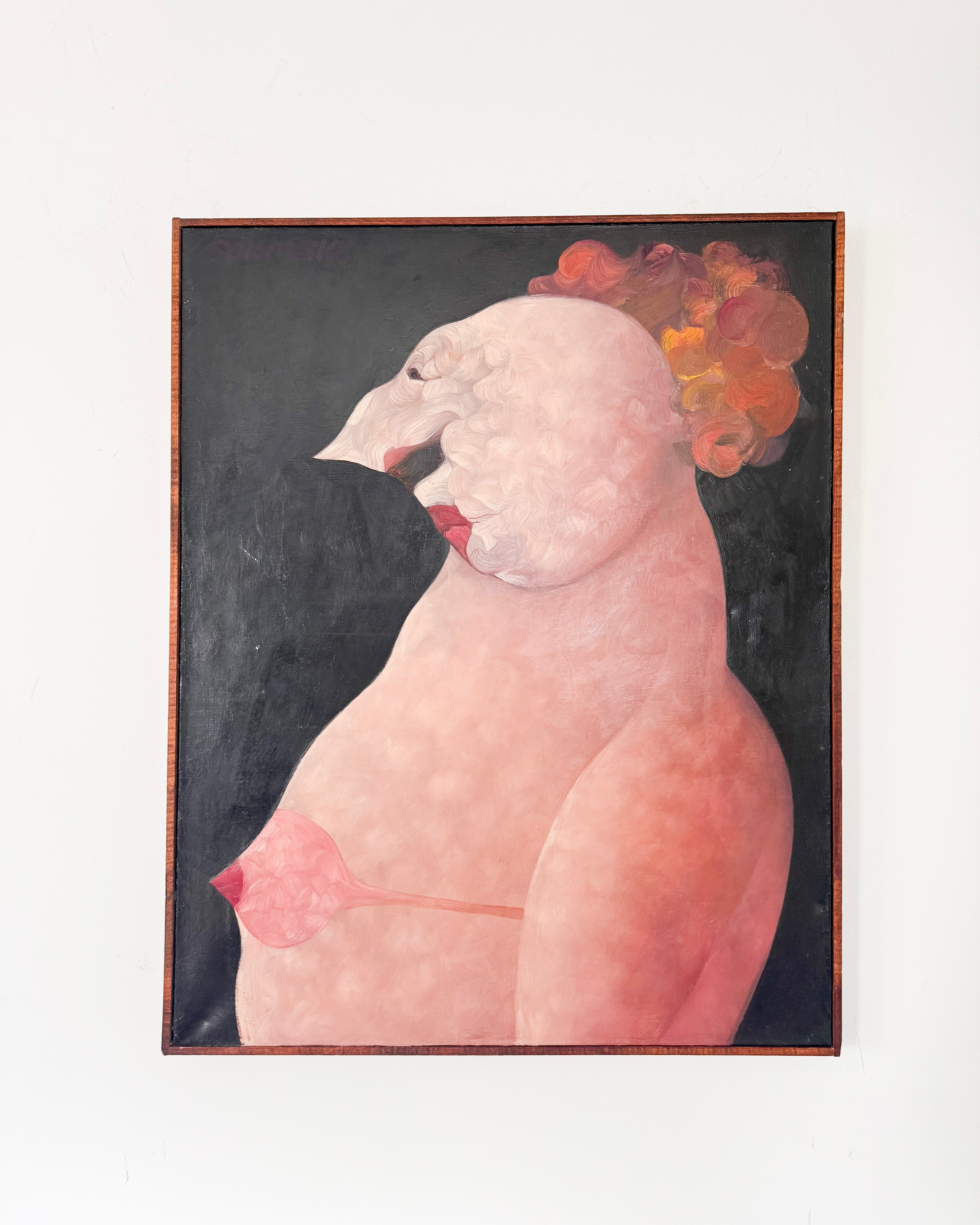 Morris Sokolsky - Oil Painting (24.75"W x 30.5"H)