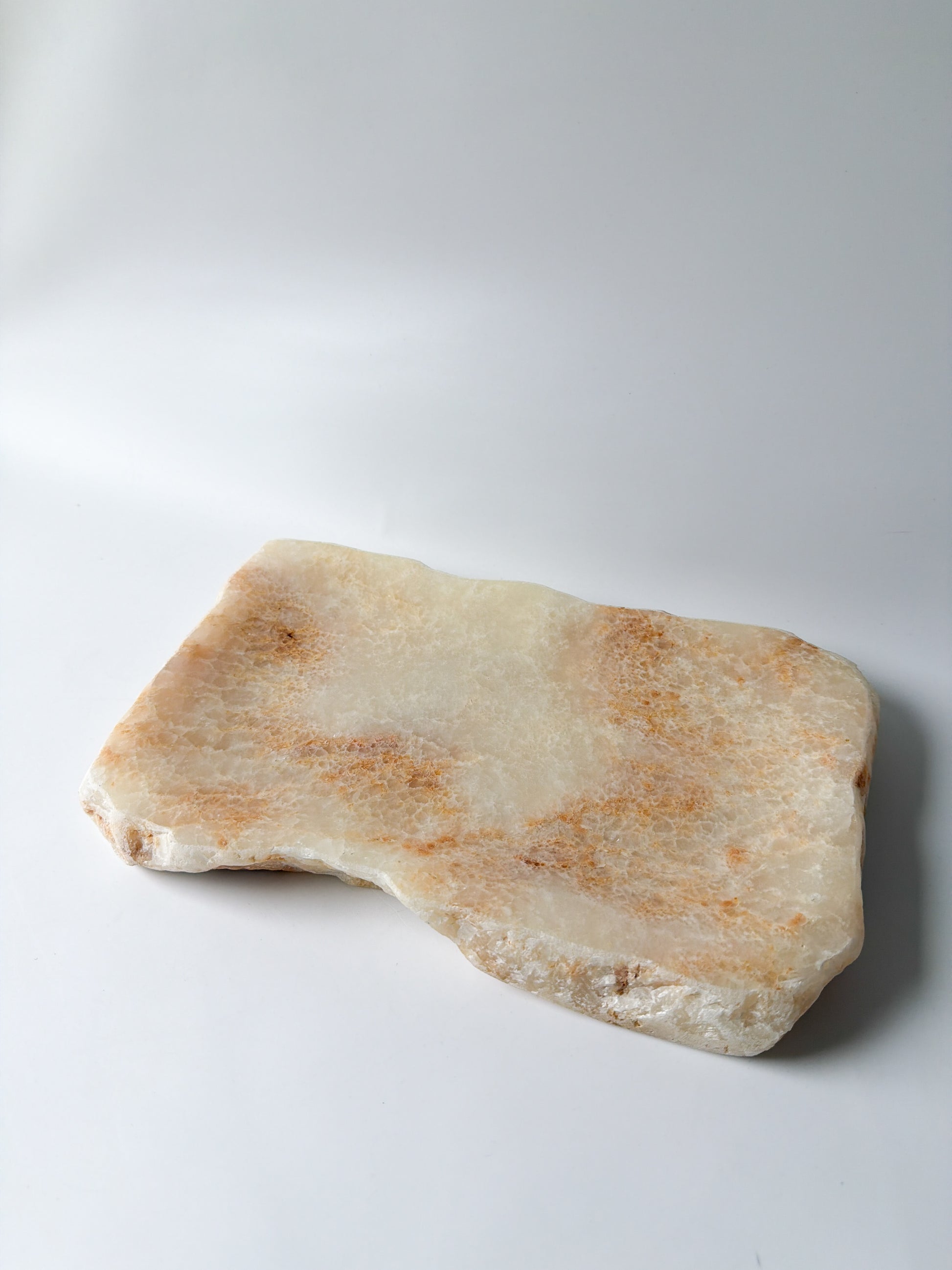 Cream Quartz Slab Dish