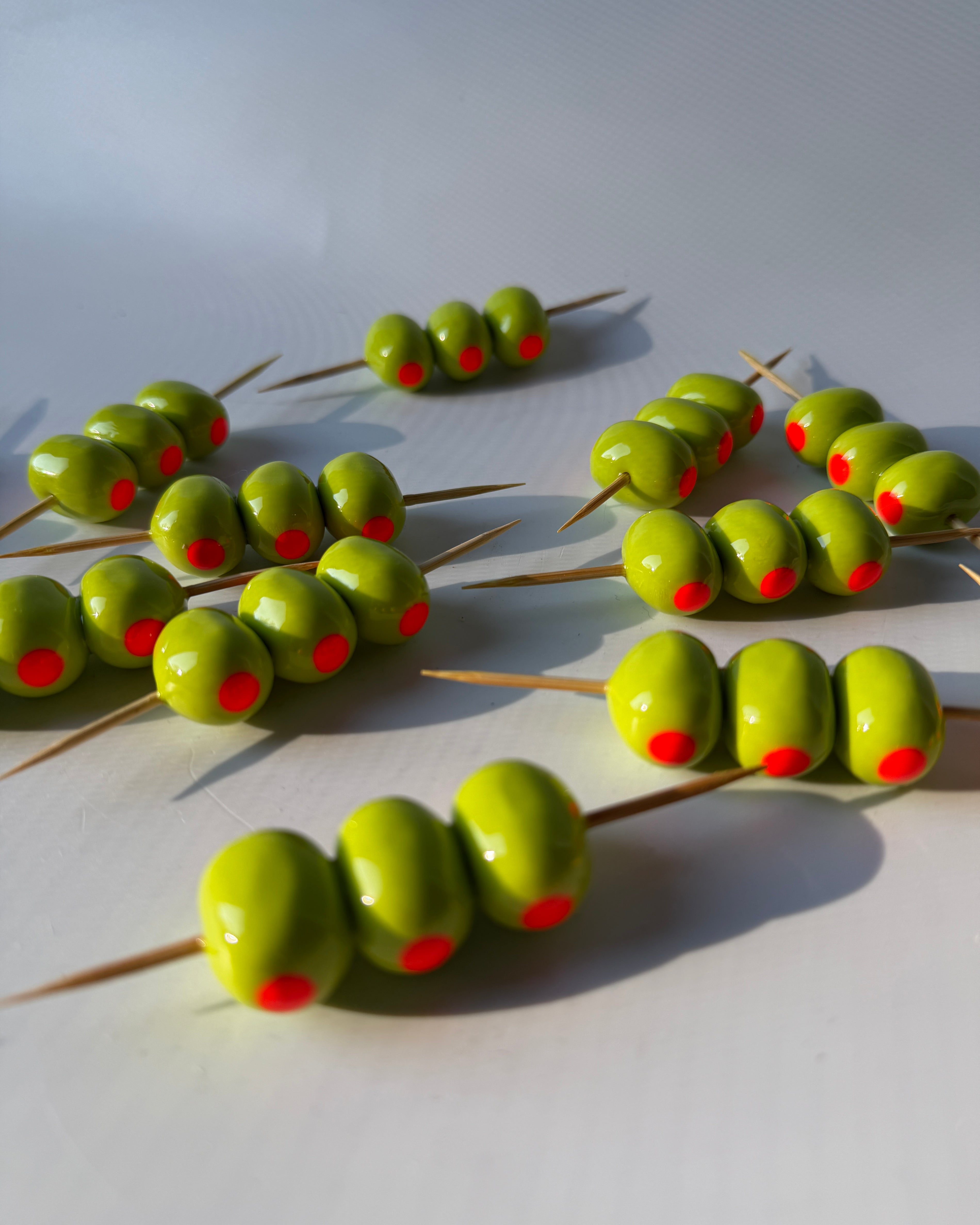 Dirty Pimento Olives  - (price per toothpick)