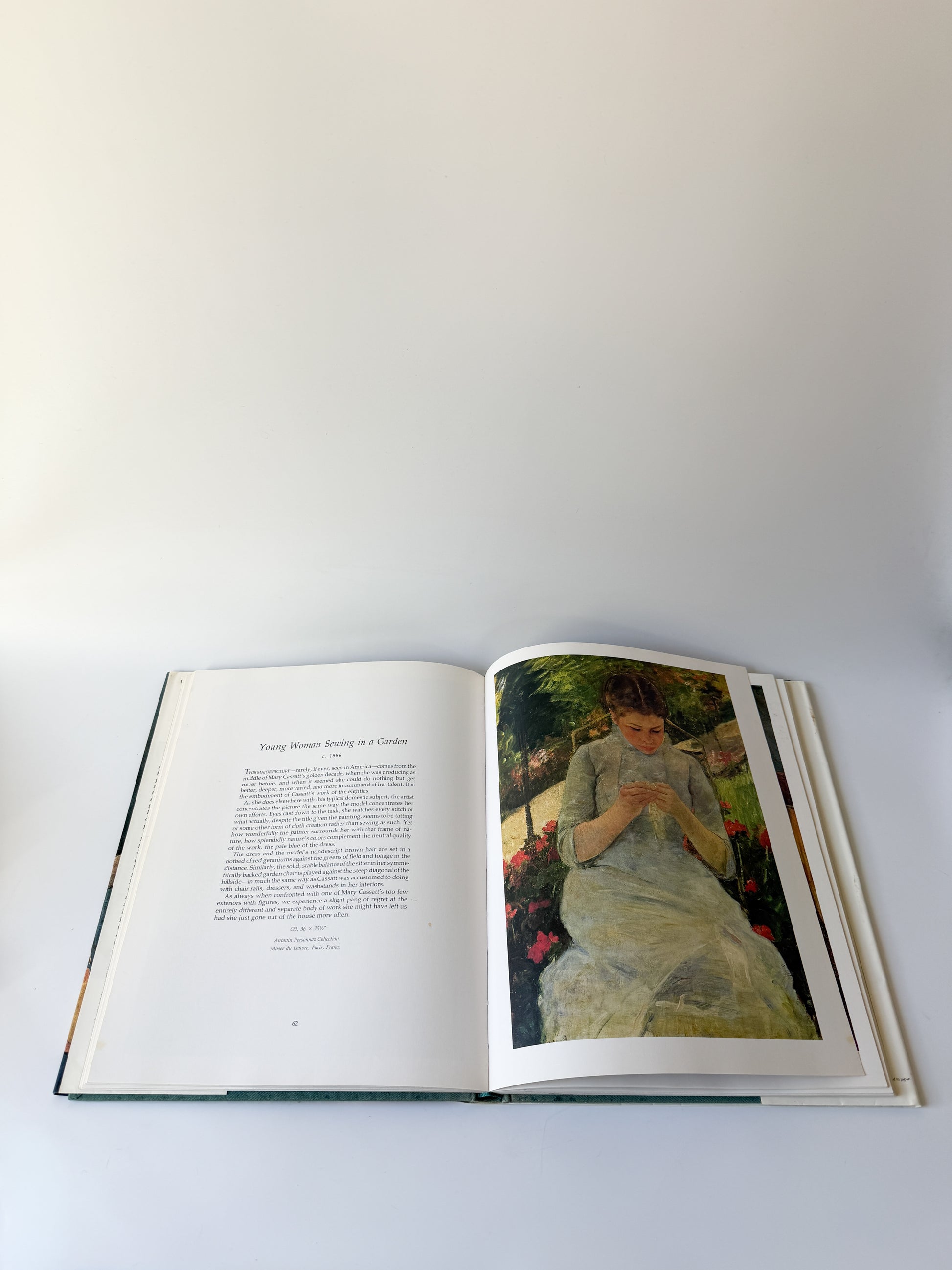 Mary Cassatt Paintings and Prints - Vintage Book