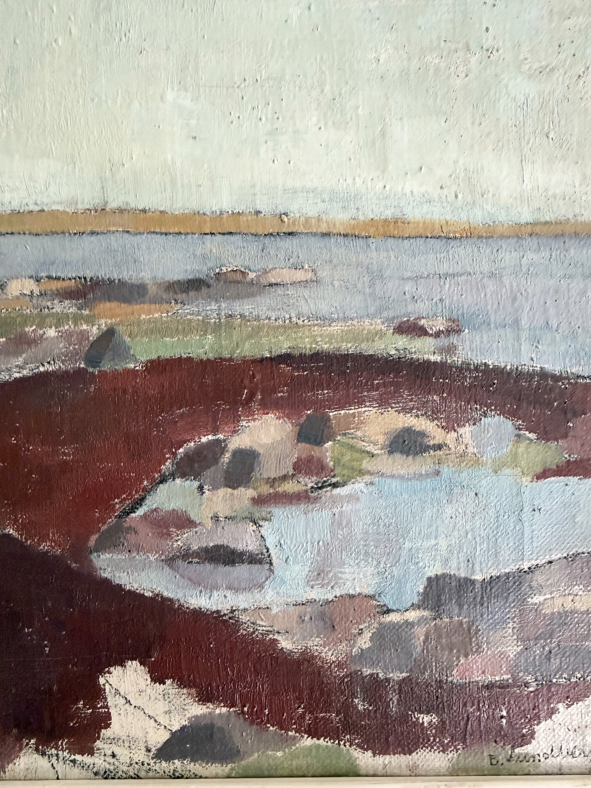 BERTIL LUNDBERG - Vintage Oil Painting on Canvas