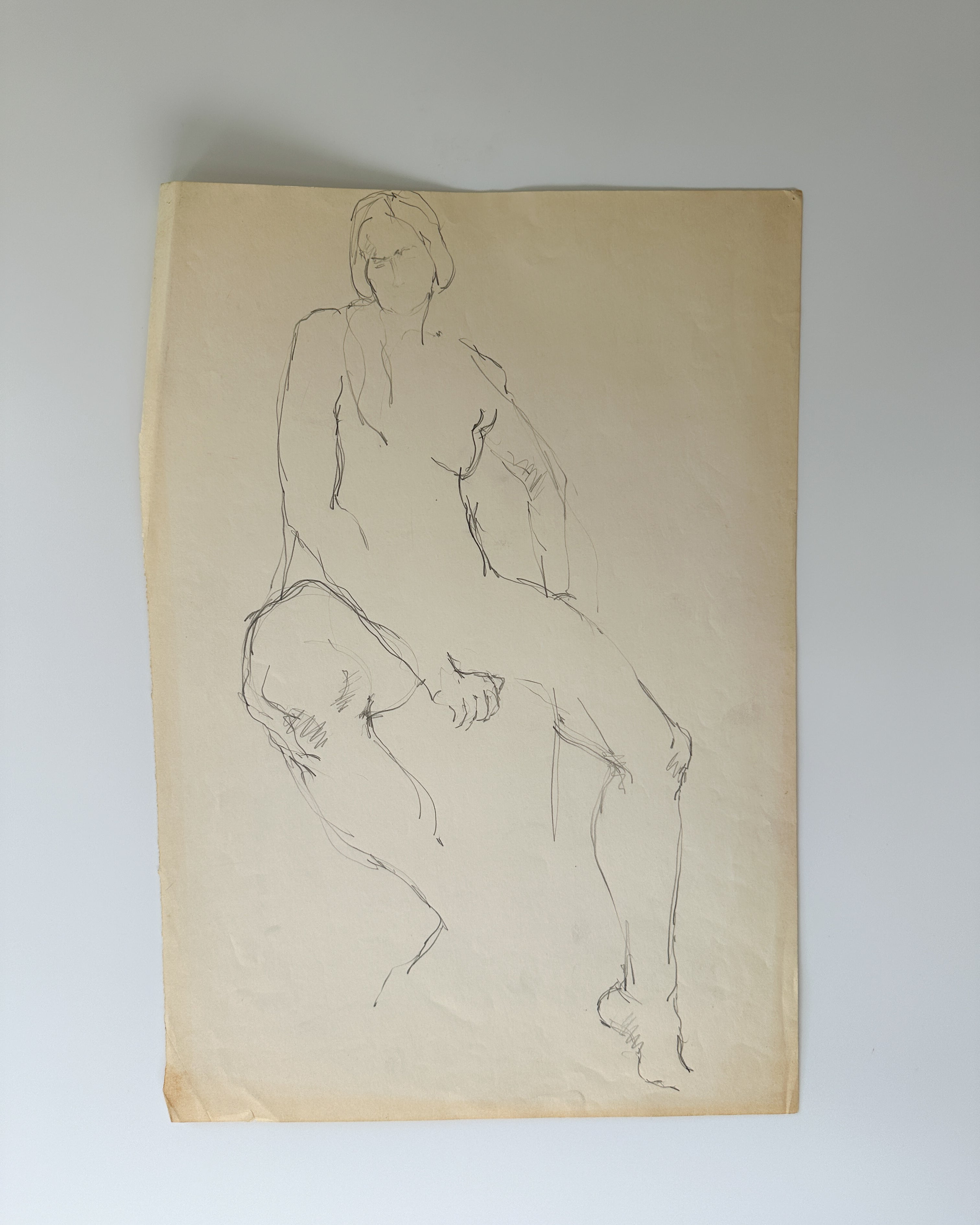 SERIES: Nude Study I by Jane Matteson