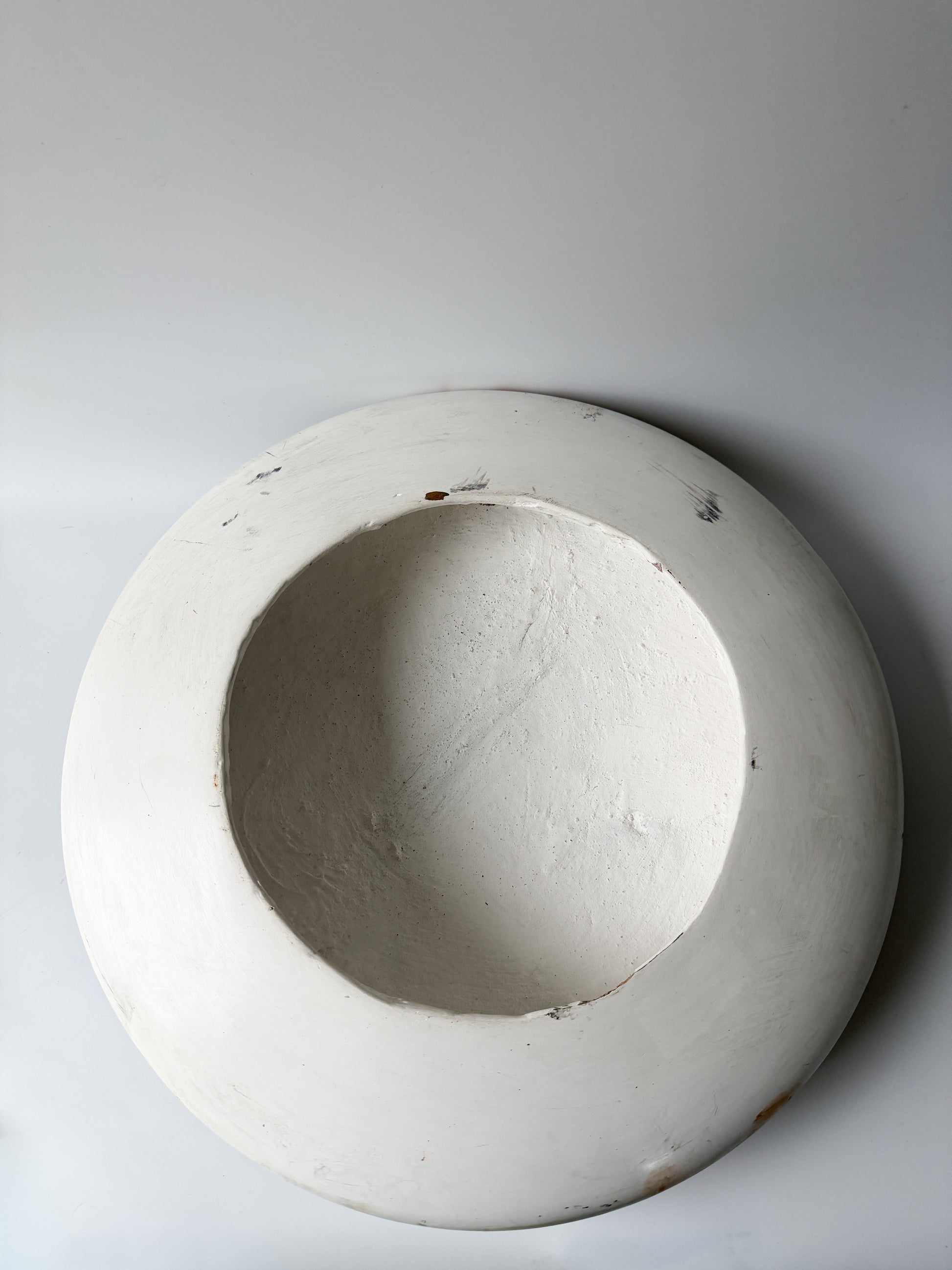 16" Hand-painted Ceramic Face Sculpture in Style of Artist Yuri Zatarain