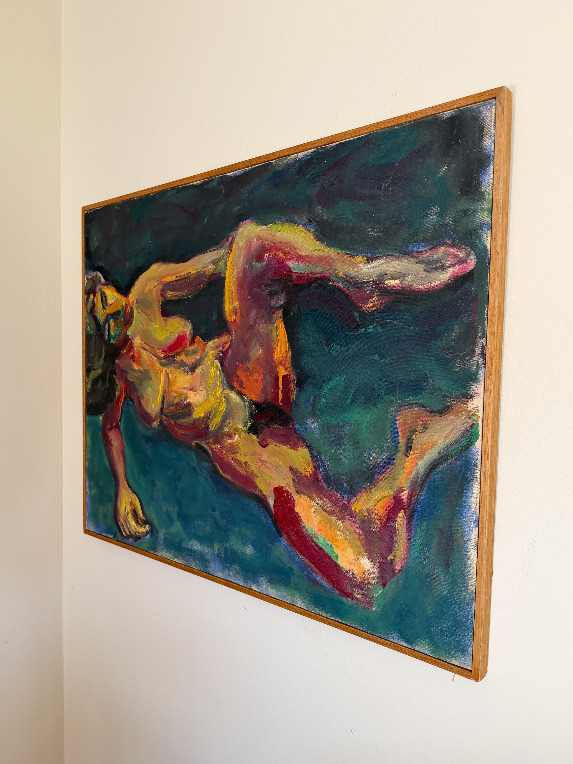 Oil Painting Nude - Jorge Franco