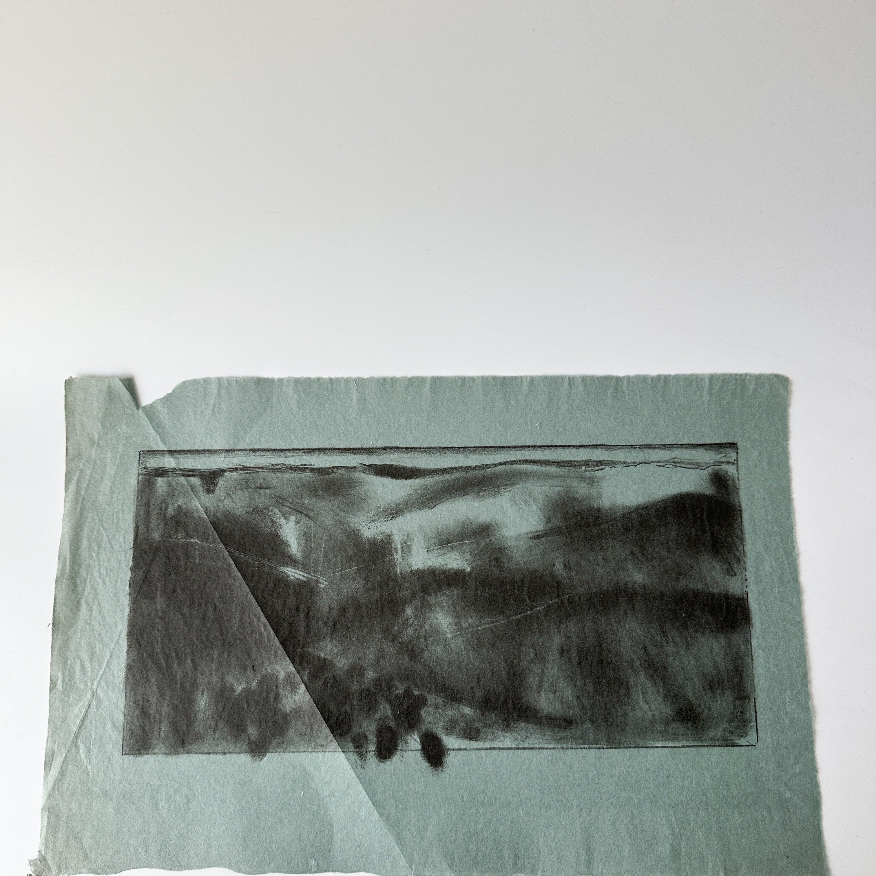 “SOFT LANDSCAPE: SANTA FE” Lithograph by Late Artist Jane Matteson