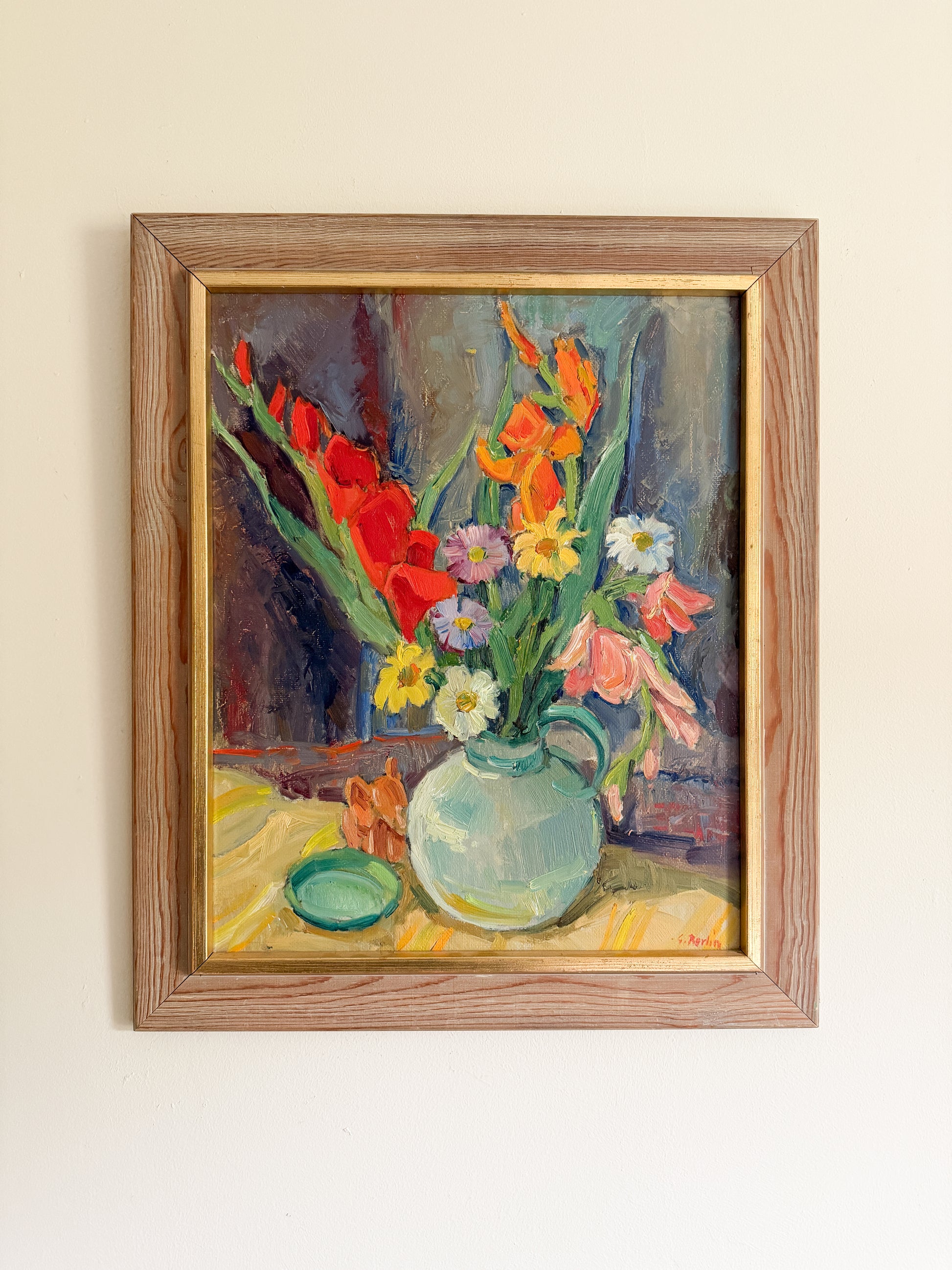 Floral Still Life Oil Painting