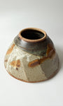 Brown and Tan Artist Pottery Vase (Small)