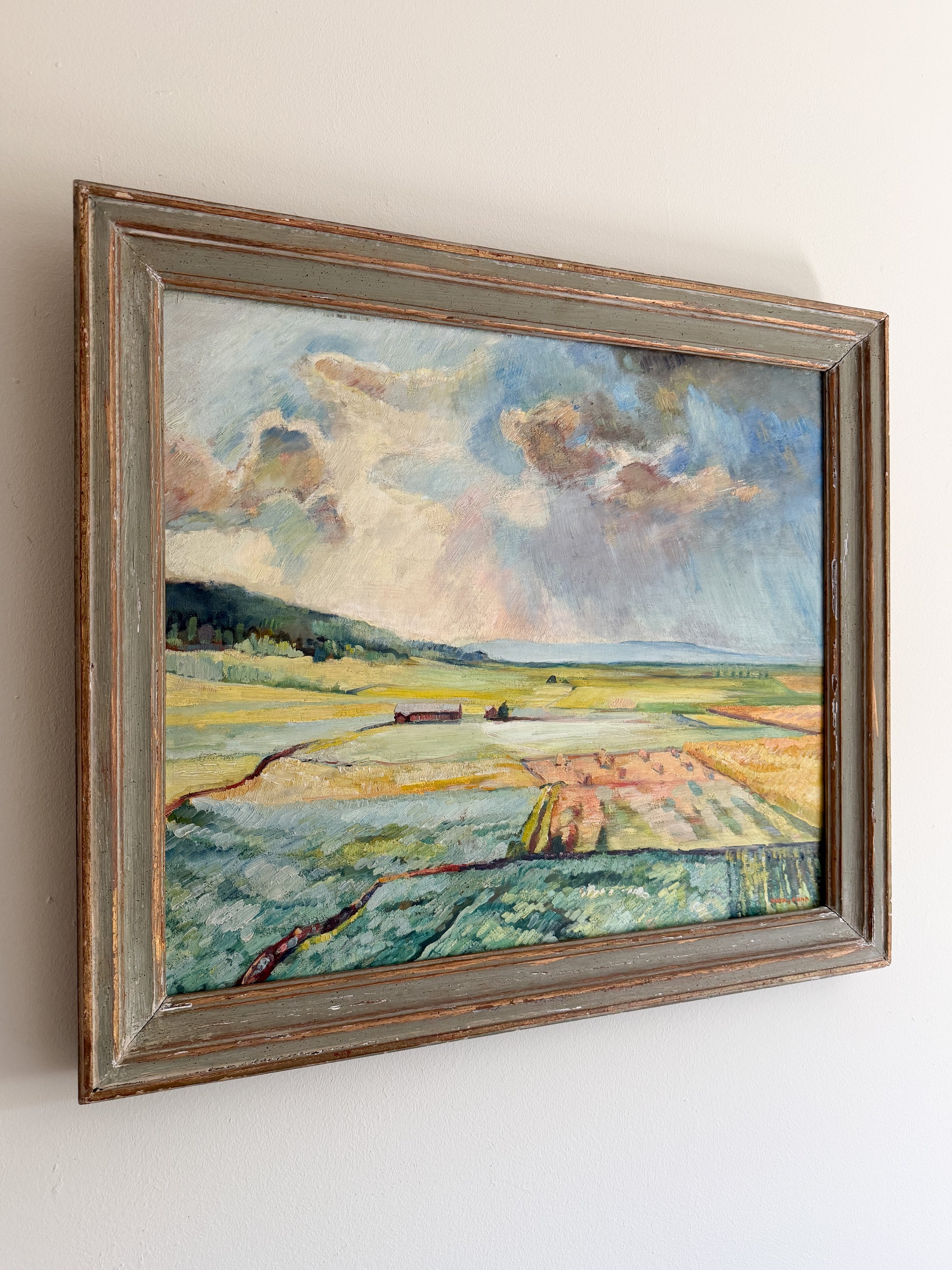 SVEN JOANN - Landscape Oil Painting on Panel